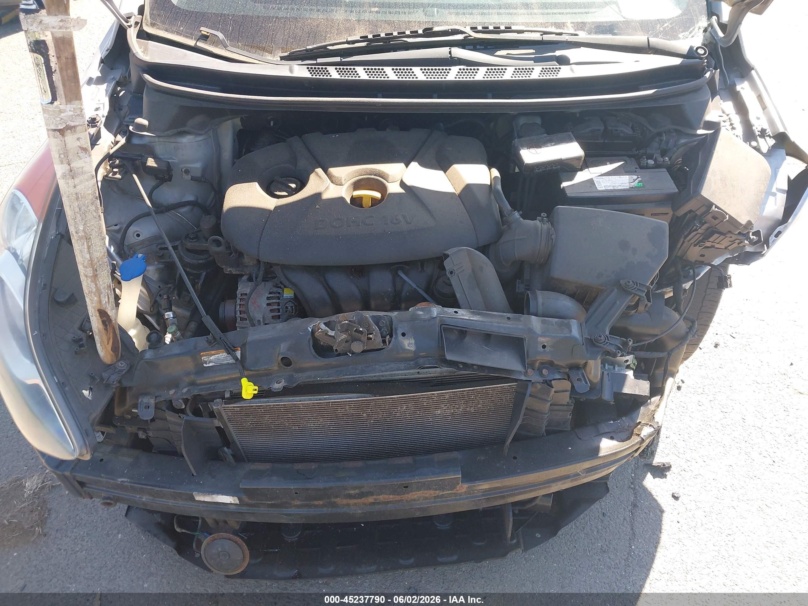 2011 Hyundai Elantra Gls Silver vin: 5NPDH4AE3BH050604