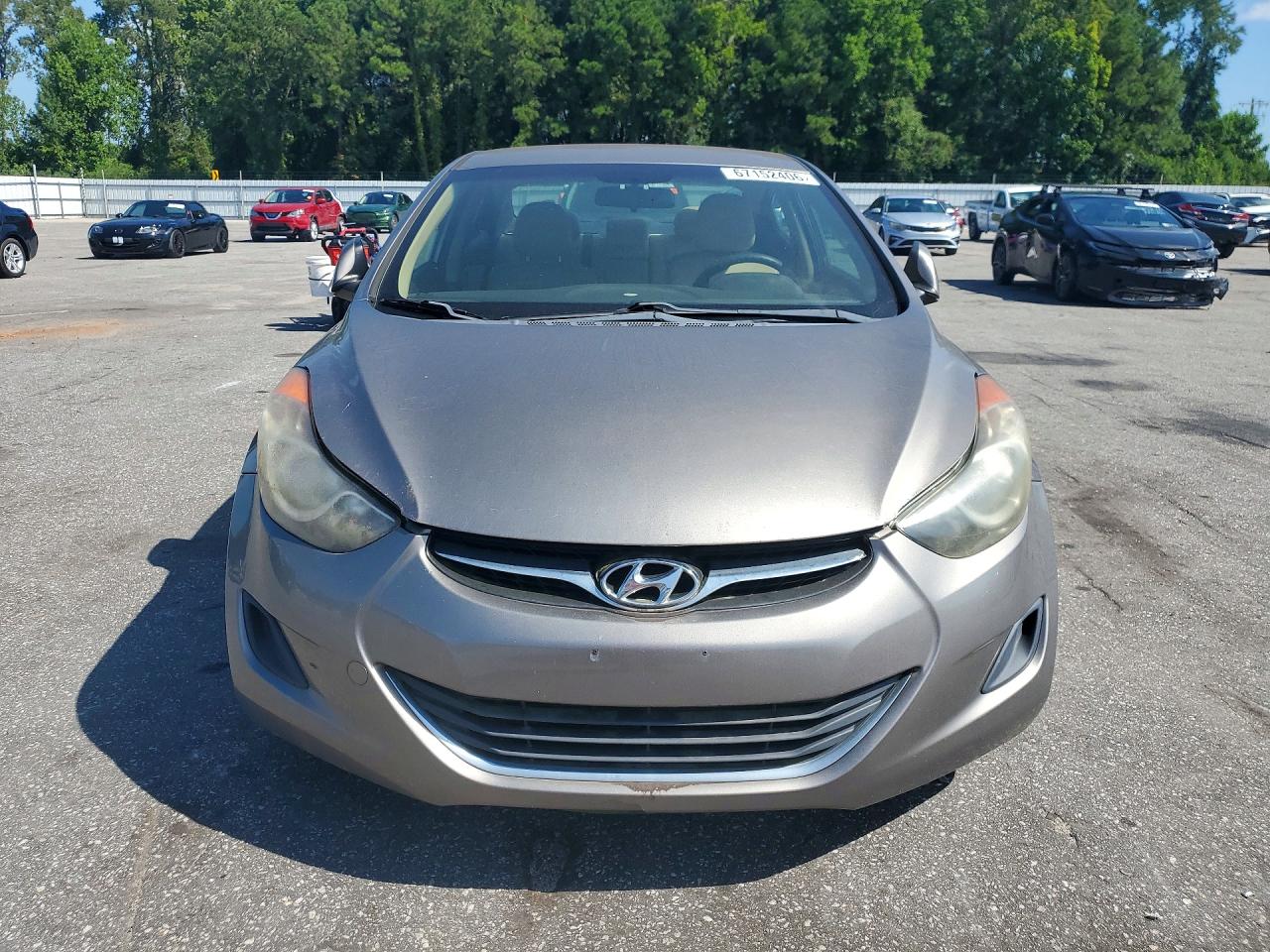 2011 Hyundai Elantra Gls Silver vin: 5NPDH4AE3BH051493