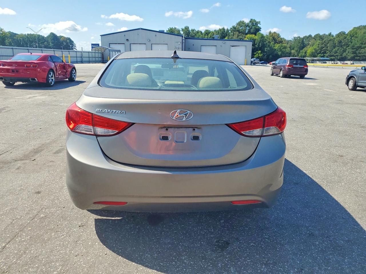 2011 Hyundai Elantra Gls Silver vin: 5NPDH4AE3BH051493