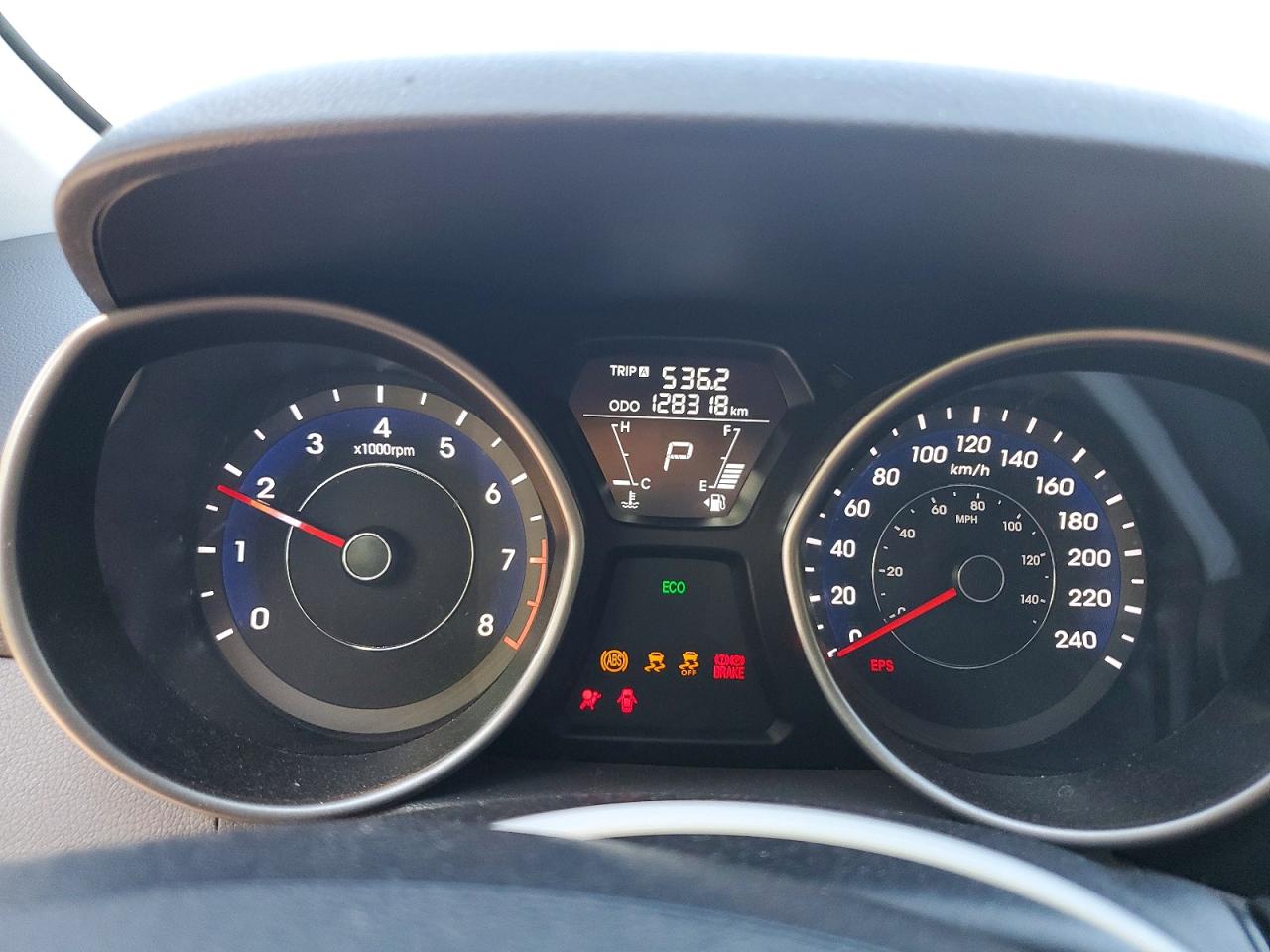2011 Hyundai Elantra Gls Charcoal vin: 5NPDH4AE3BH055141