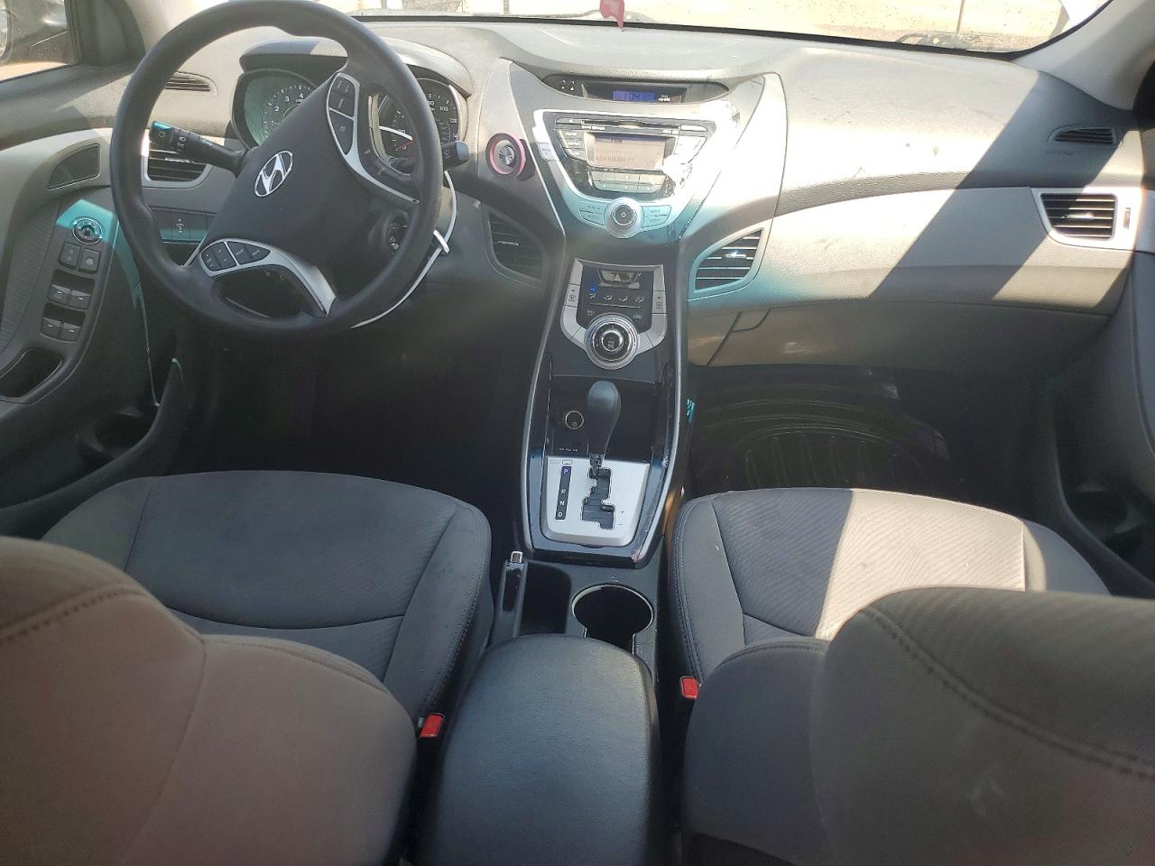 2011 Hyundai Elantra Gls Gray vin: 5NPDH4AE3BH057150