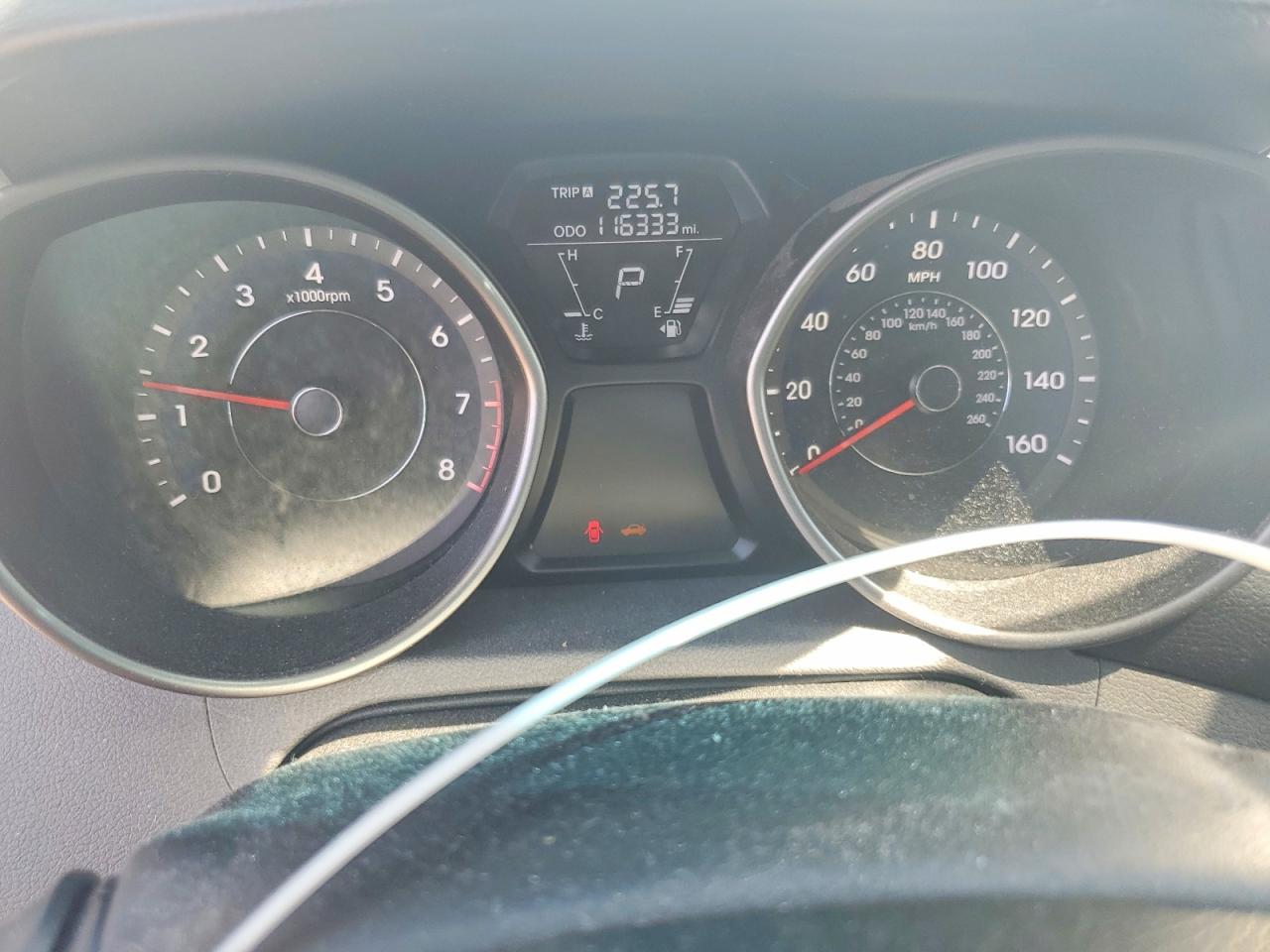 2011 Hyundai Elantra Gls Gray vin: 5NPDH4AE3BH057150