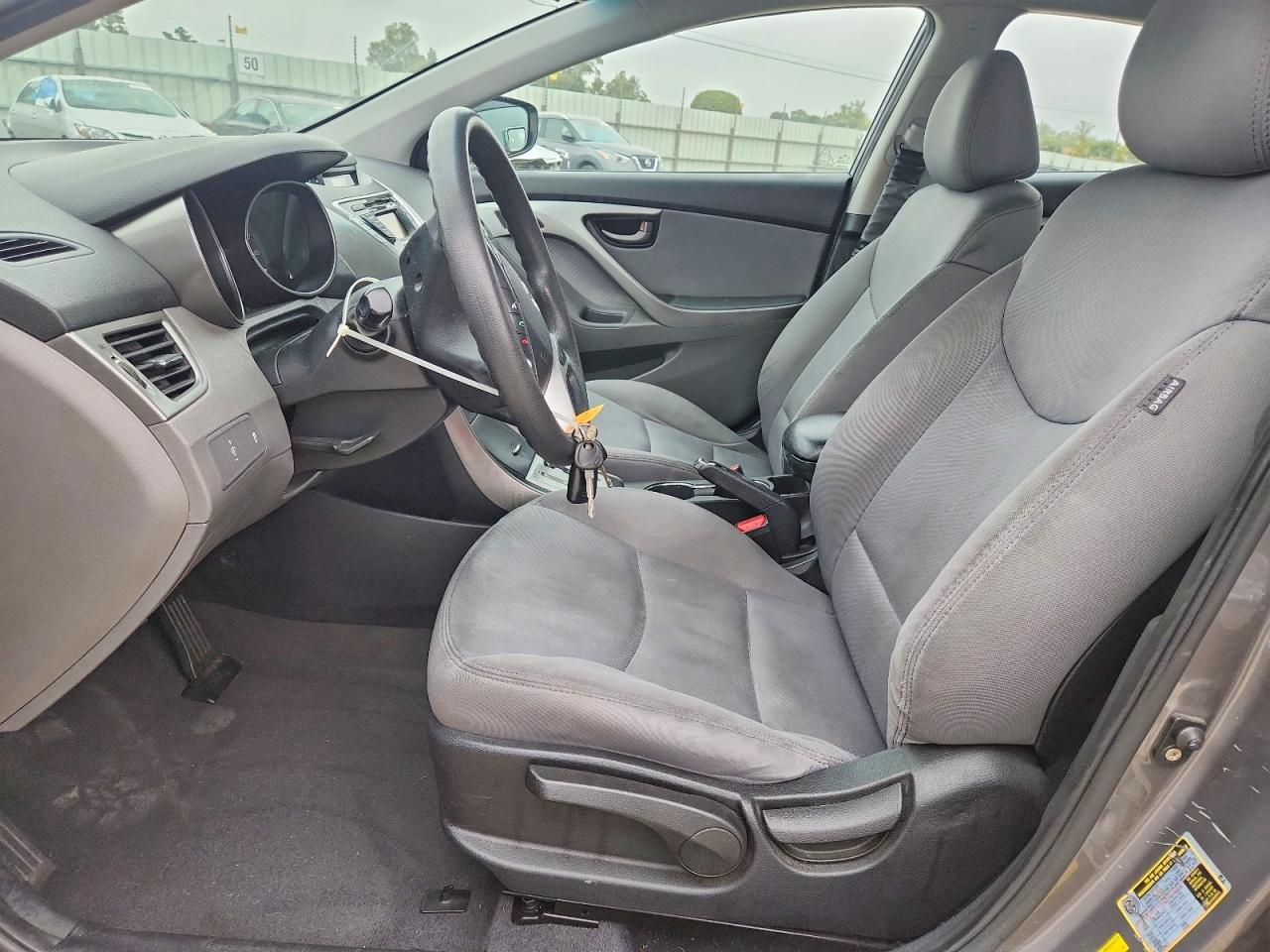 2011 Hyundai Elantra Gls Серый vin: 5NPDH4AE3BH058816