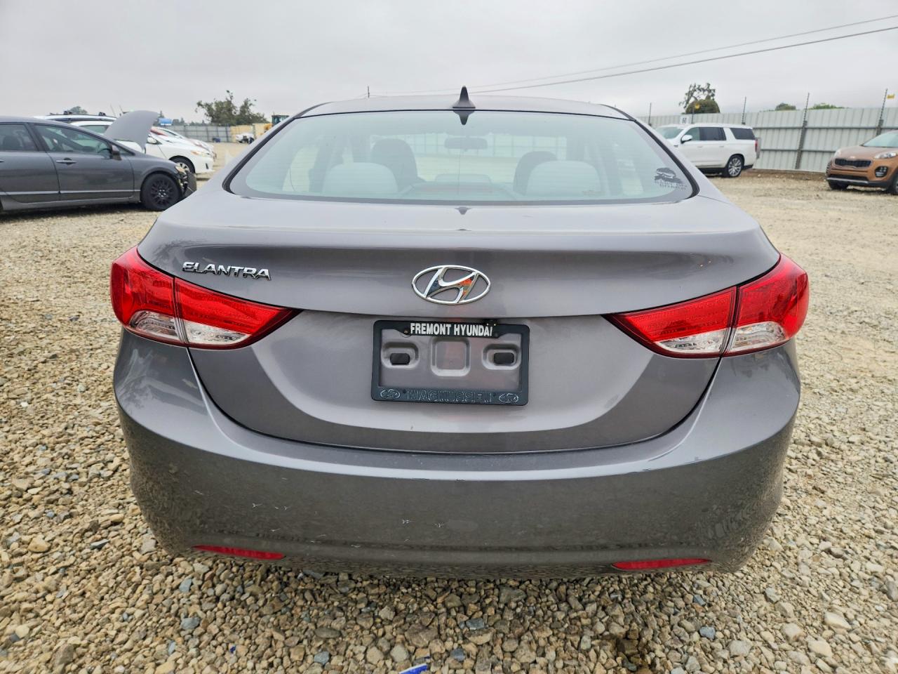 2011 Hyundai Elantra Gls Серый vin: 5NPDH4AE3BH058816
