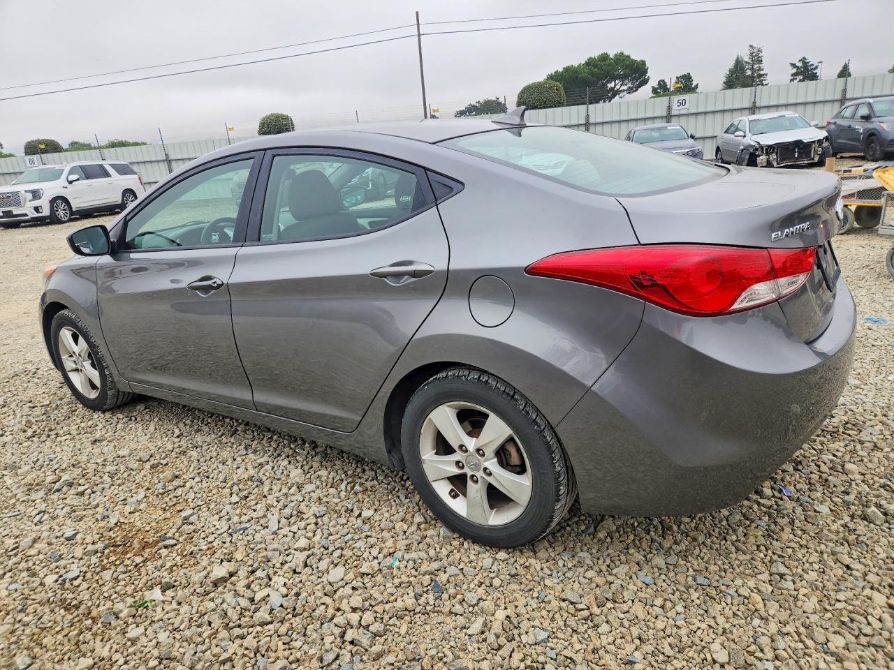 2011 Hyundai Elantra Gls Серый vin: 5NPDH4AE3BH058816