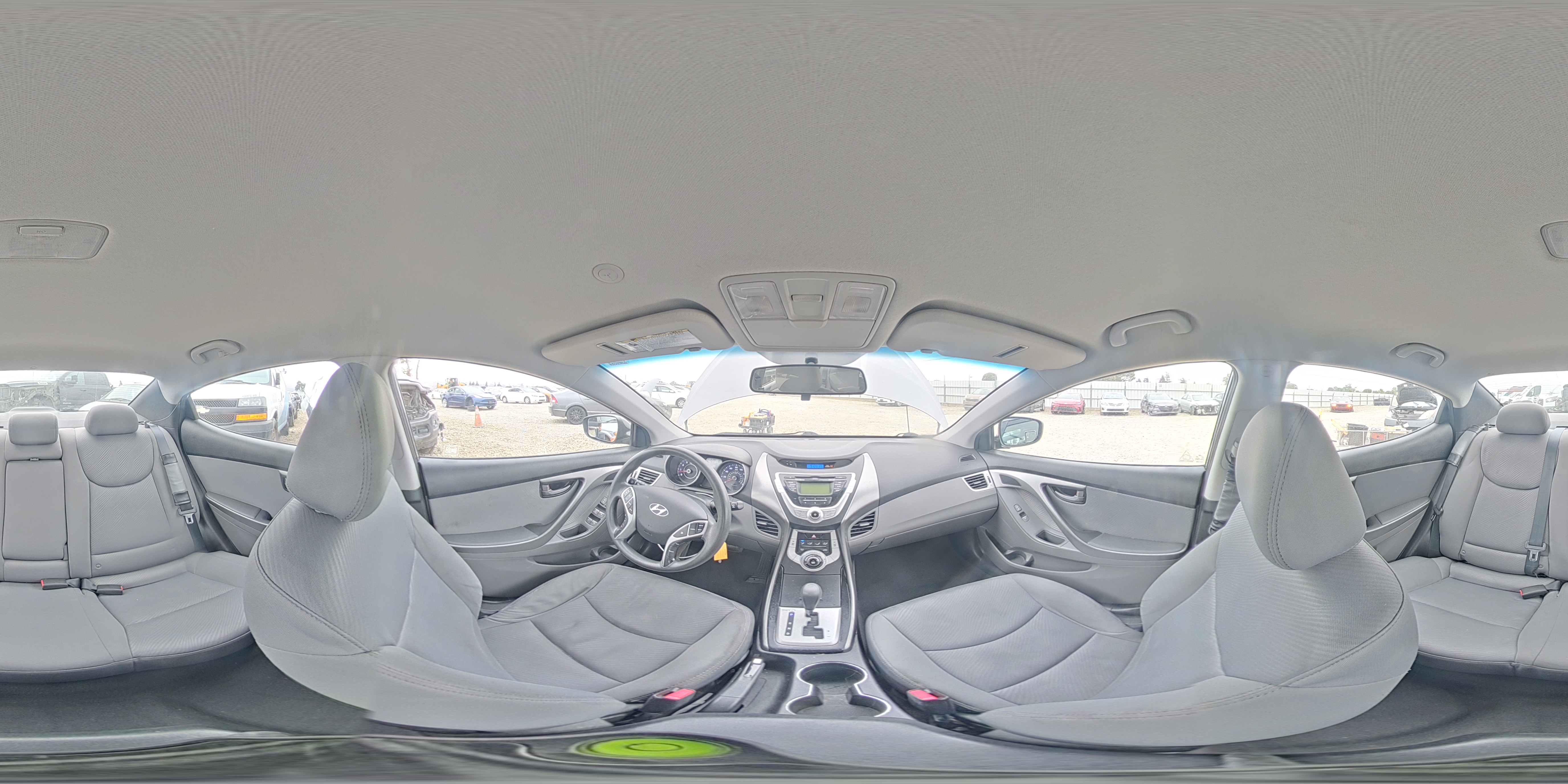 2011 Hyundai Elantra Gls Серый vin: 5NPDH4AE3BH058816