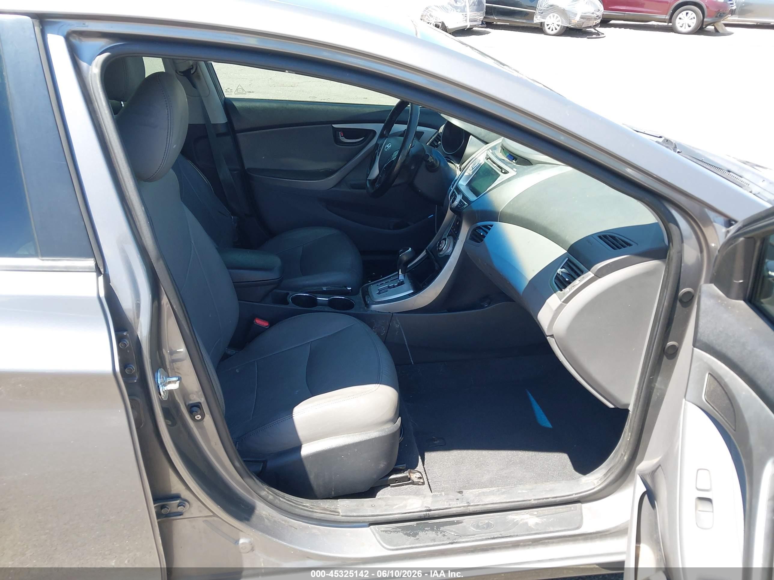 2011 Hyundai Elantra Limited Gray vin: 5NPDH4AE3BH075888