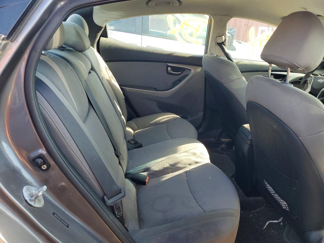2012 Hyundai Elantra Gls Gray vin: 5NPDH4AE3CH065055