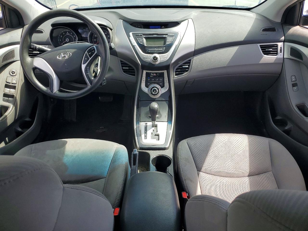 2012 Hyundai Elantra Gls Charcoal vin: 5NPDH4AE3CH068439