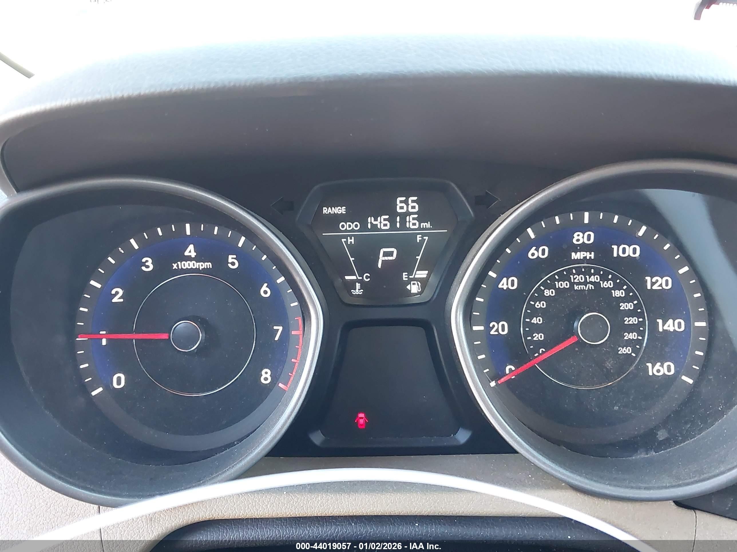 2012 Hyundai Elantra Gls White vin: 5NPDH4AE3CH073253