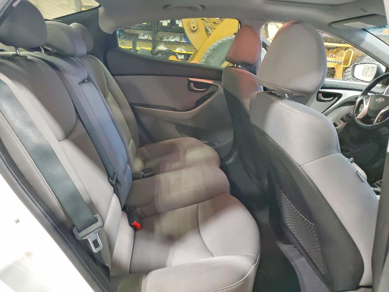 2012 Hyundai Elantra Gls White vin: 5NPDH4AE3CH088917