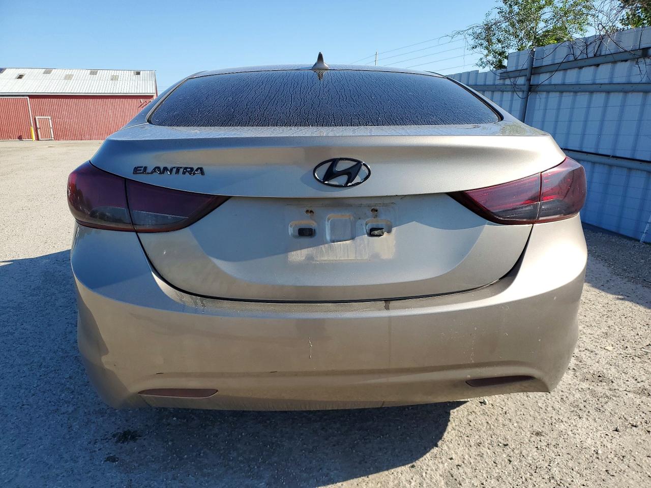 2012 Hyundai Elantra Gls Gray vin: 5NPDH4AE3CH097410