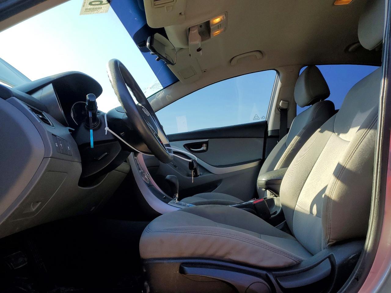 2012 Hyundai Elantra Gls Gray vin: 5NPDH4AE3CH097410