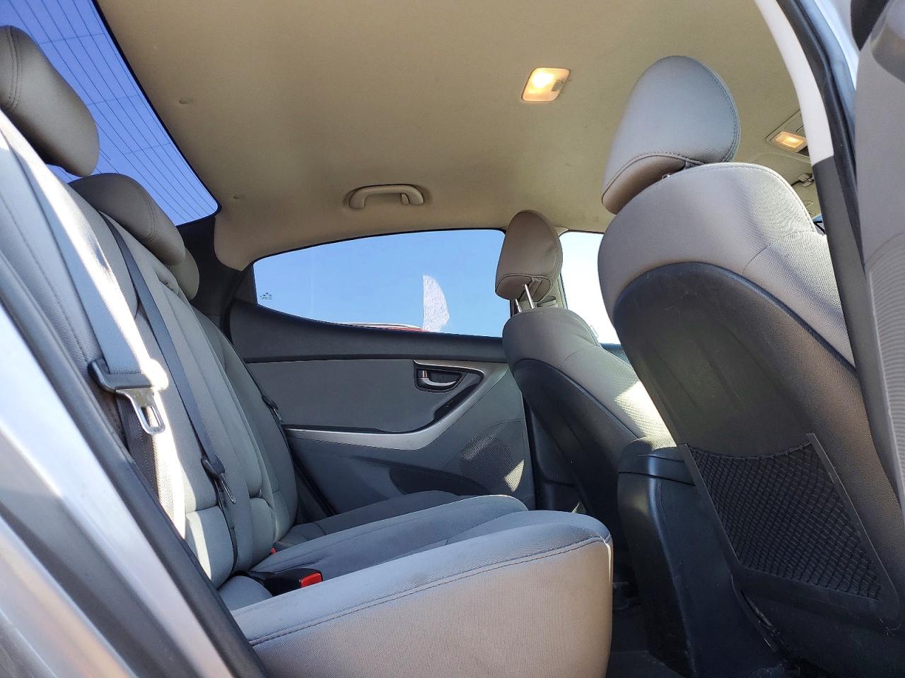 2012 Hyundai Elantra Gls Gray vin: 5NPDH4AE3CH097410
