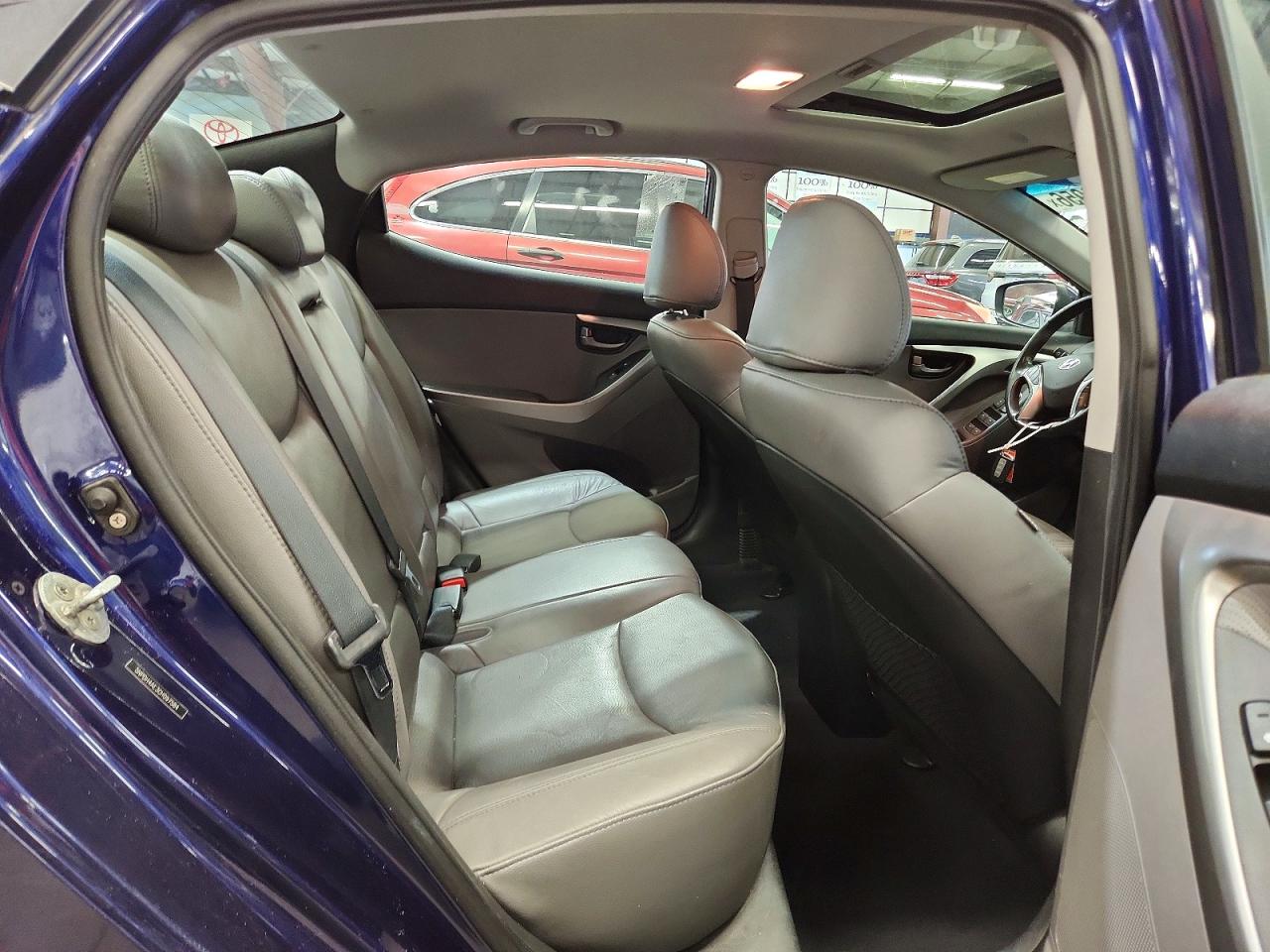 2012 Hyundai Elantra Limited Blue vin: 5NPDH4AE3CH097584