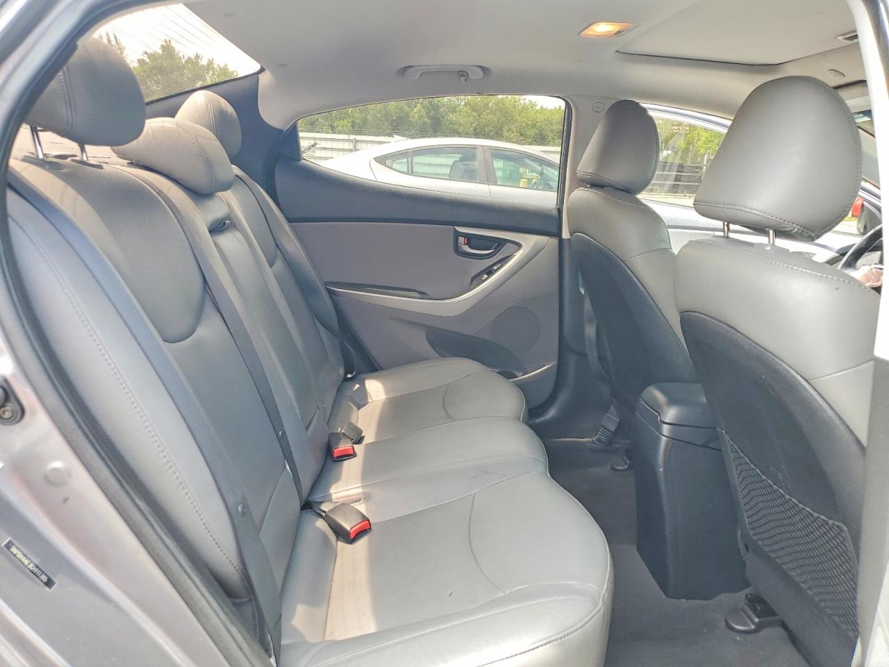 2012 Hyundai Elantra Limited Gray vin: 5NPDH4AE3CH111385