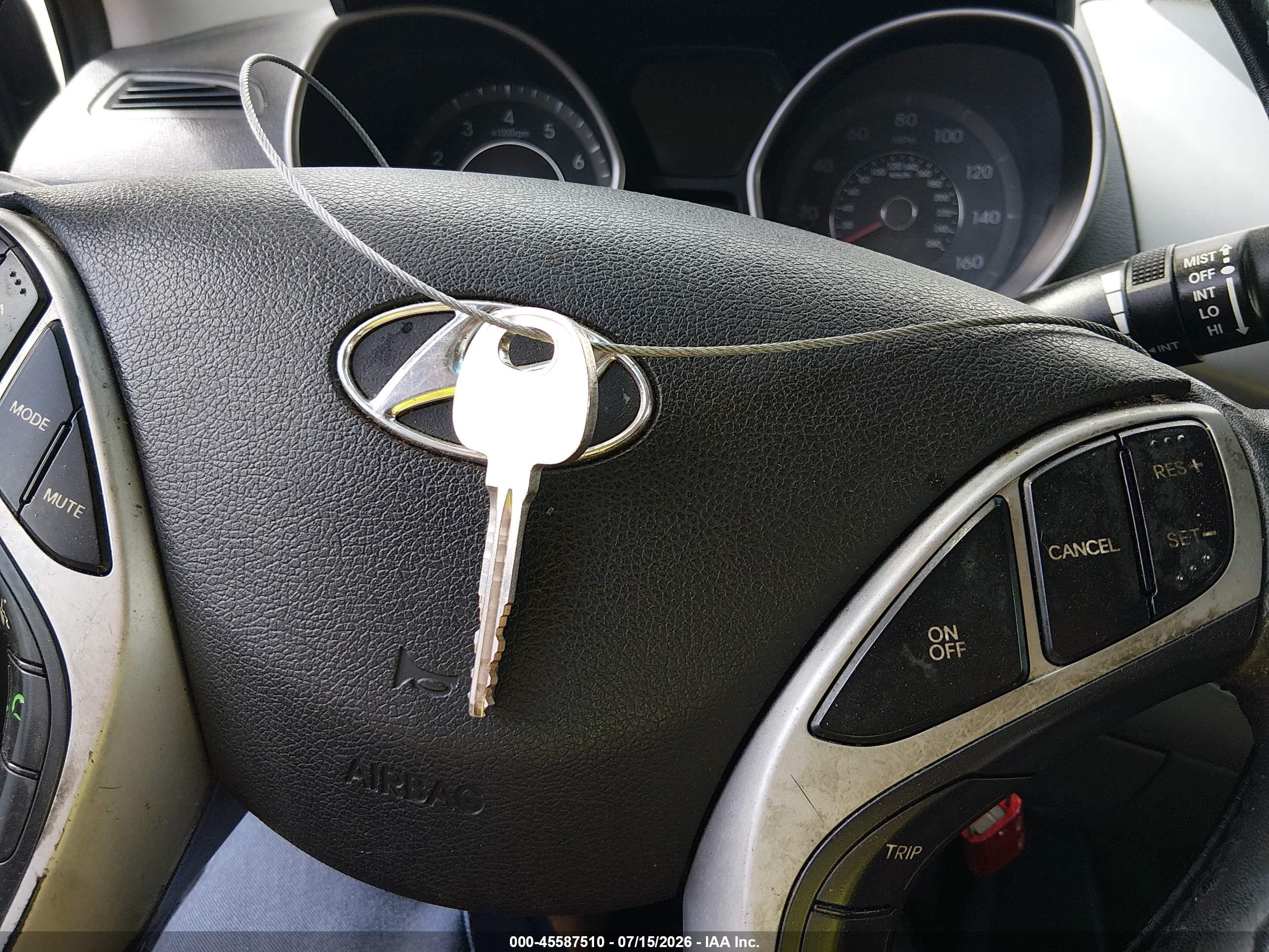 2012 Hyundai Elantra Limited Blue vin: 5NPDH4AE3CH111600