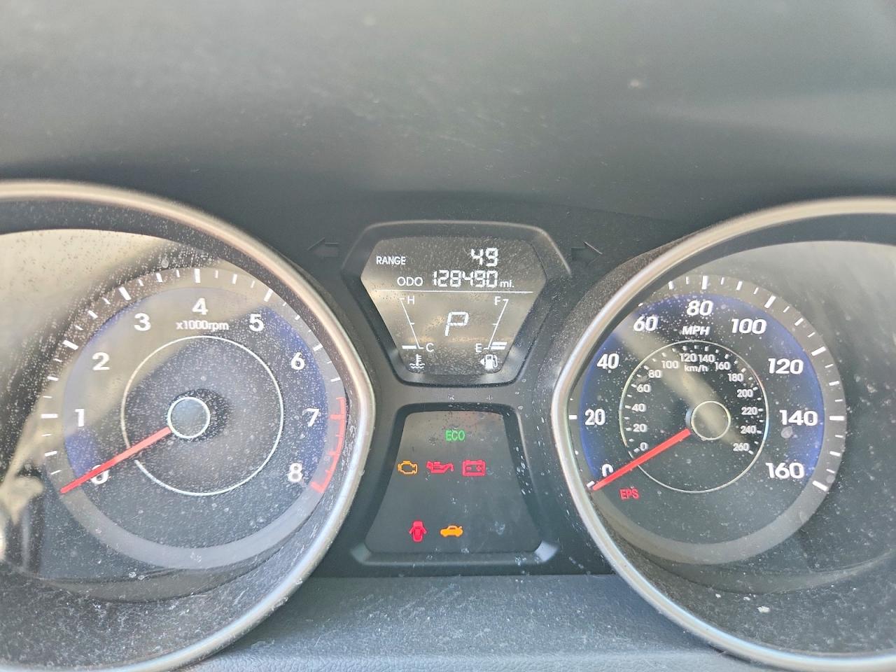 2012 Hyundai Elantra Limited Gray vin: 5NPDH4AE3CH124024