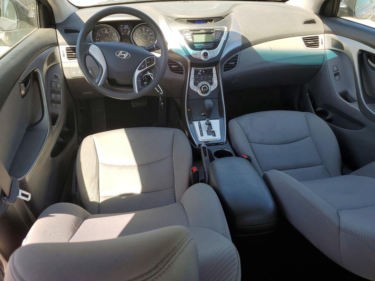 2012 Hyundai Elantra Gls Blue vin: 5NPDH4AE3CH128249
