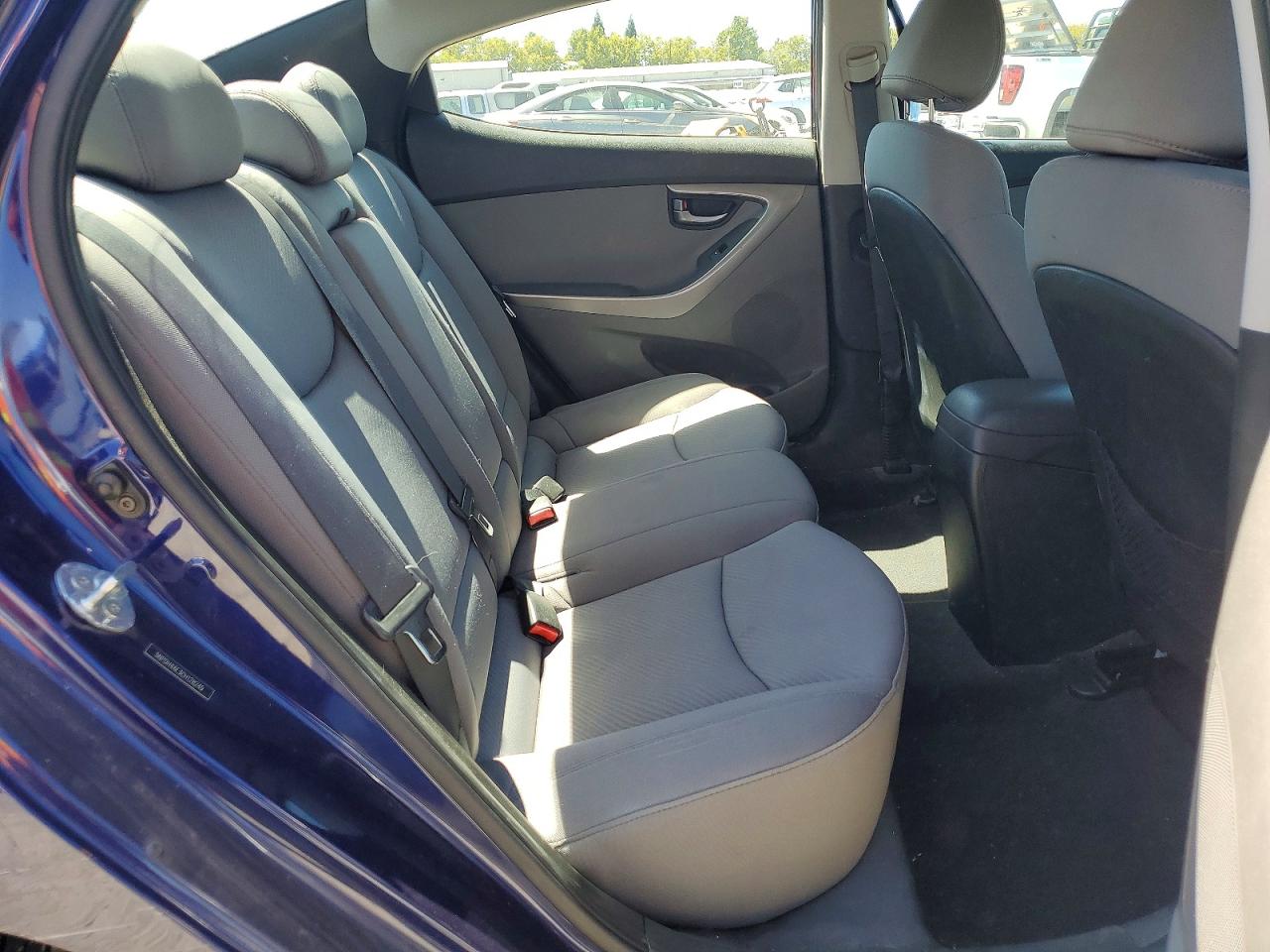 2012 Hyundai Elantra Gls Blue vin: 5NPDH4AE3CH128249