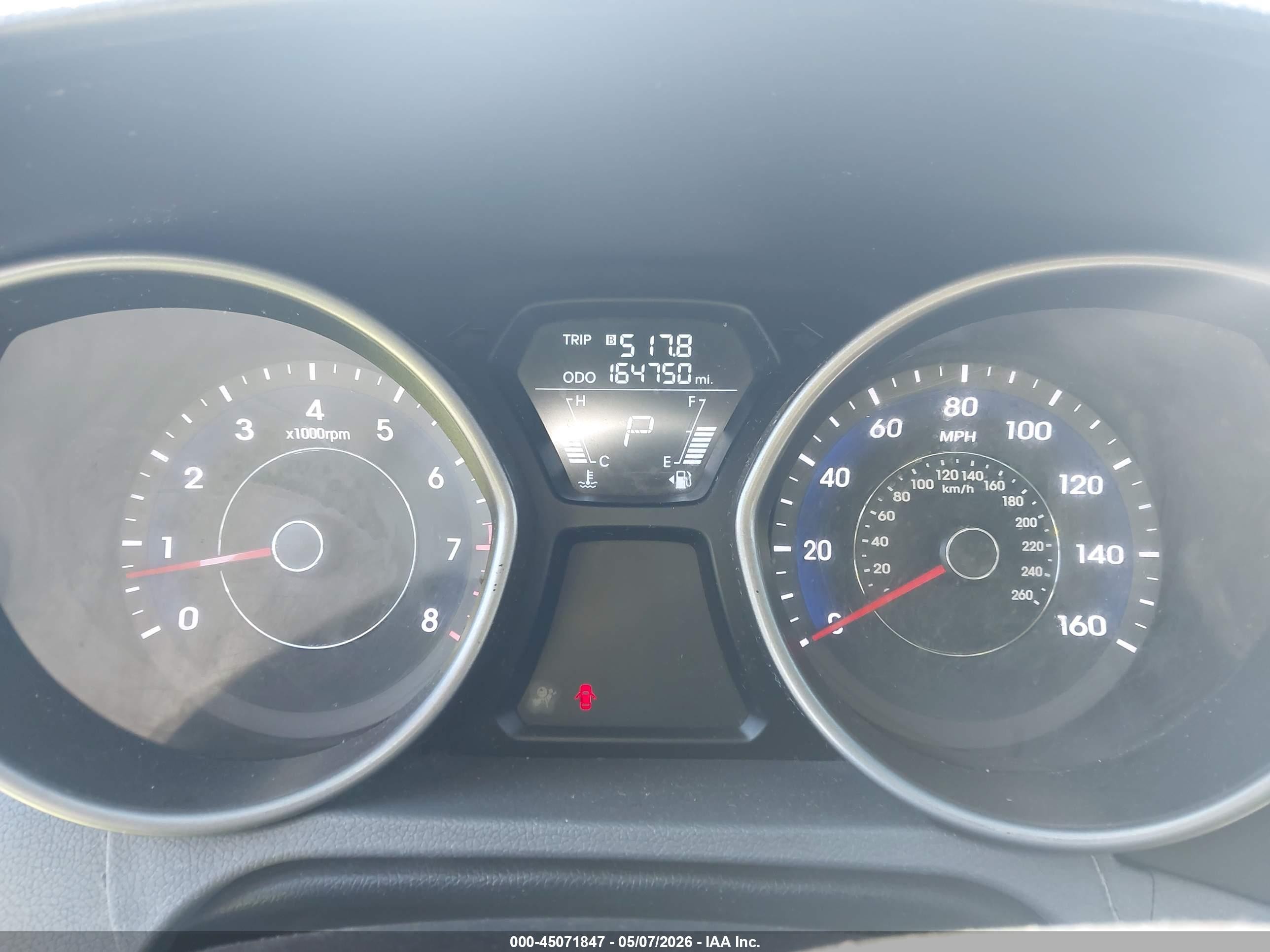 2012 Hyundai Elantra Gls Gray vin: 5NPDH4AE3CH131510