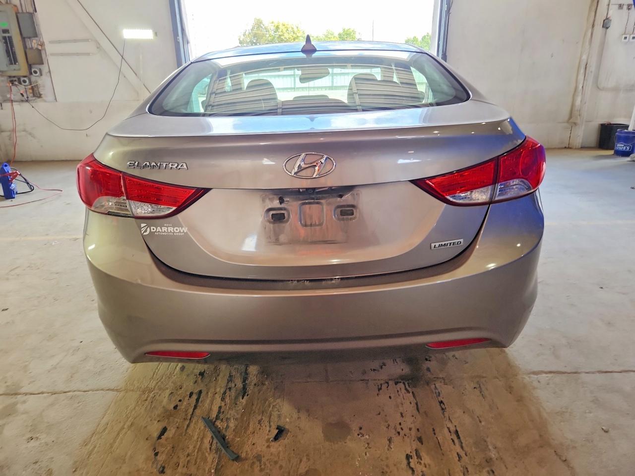 2012 Hyundai Elantra Limited Gray vin: 5NPDH4AE3CH132558