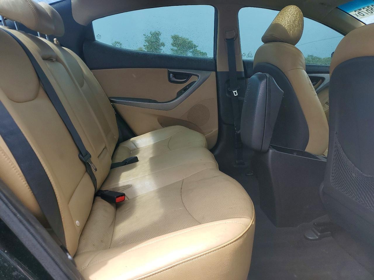2012 Hyundai Elantra Limited Black vin: 5NPDH4AE3CH148050