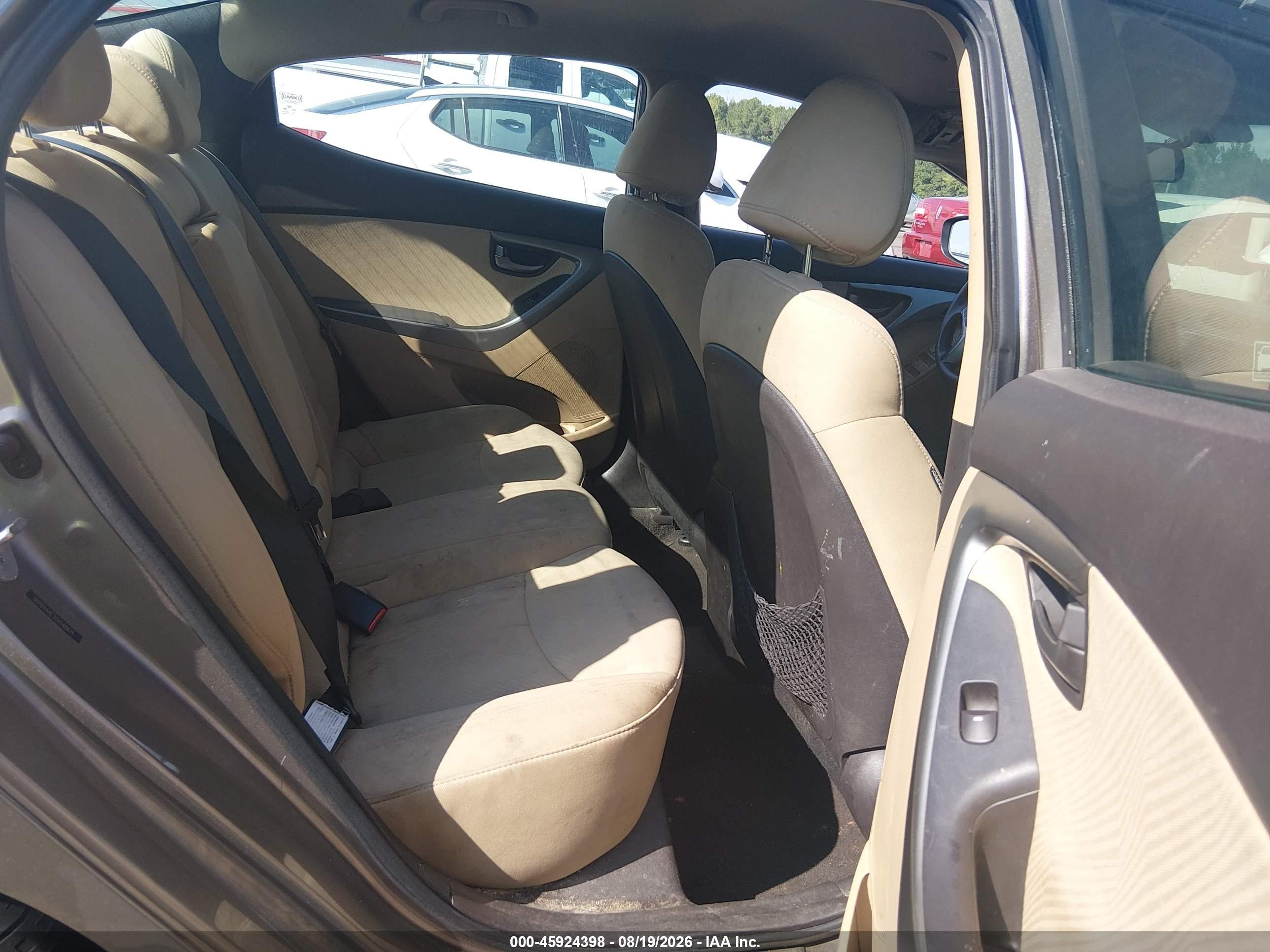 2012 Hyundai Elantra Gls Gray vin: 5NPDH4AE3CH148971