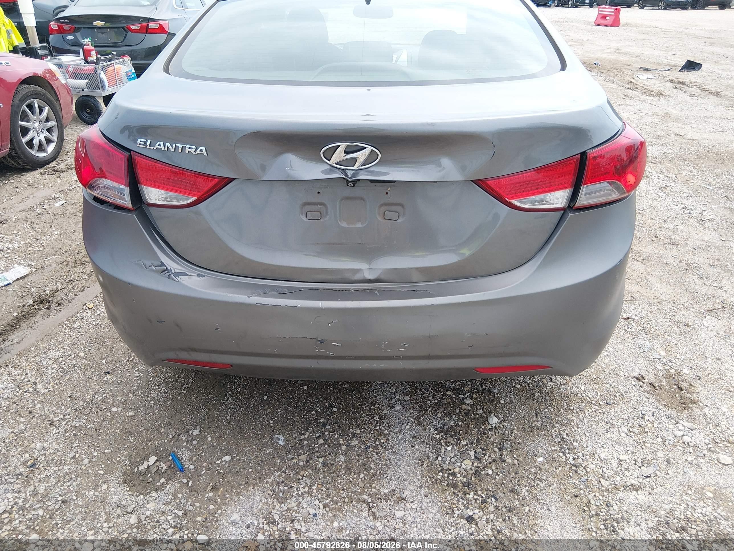2012 Hyundai Elantra Limited Silver vin: 5NPDH4AE3CH151160