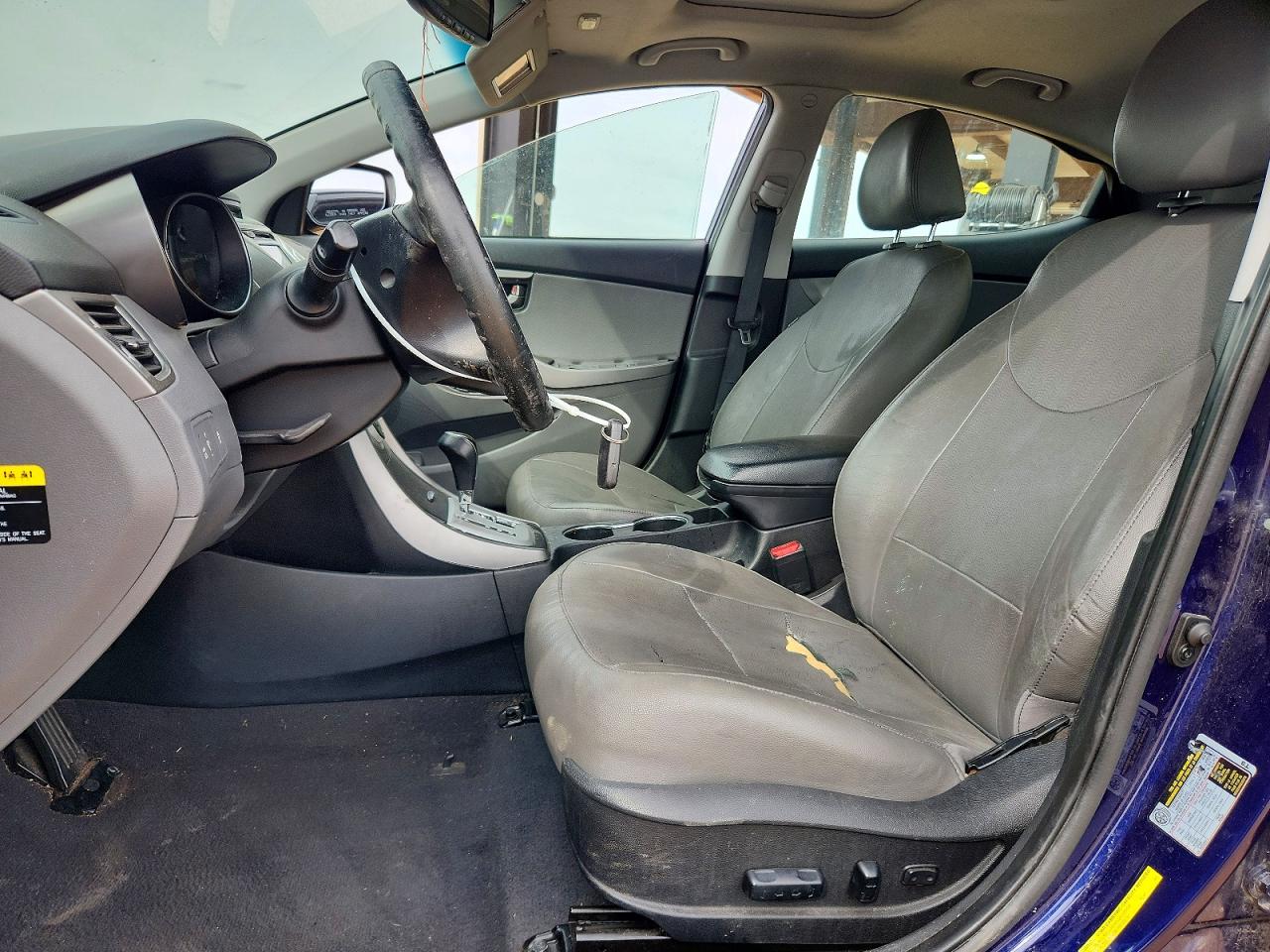 2013 Hyundai Elantra Limited Blue vin: 5NPDH4AE3DH156831