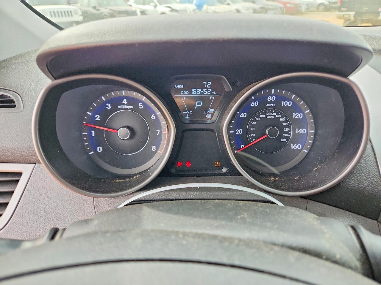 2013 Hyundai Elantra Limited Blue vin: 5NPDH4AE3DH156831