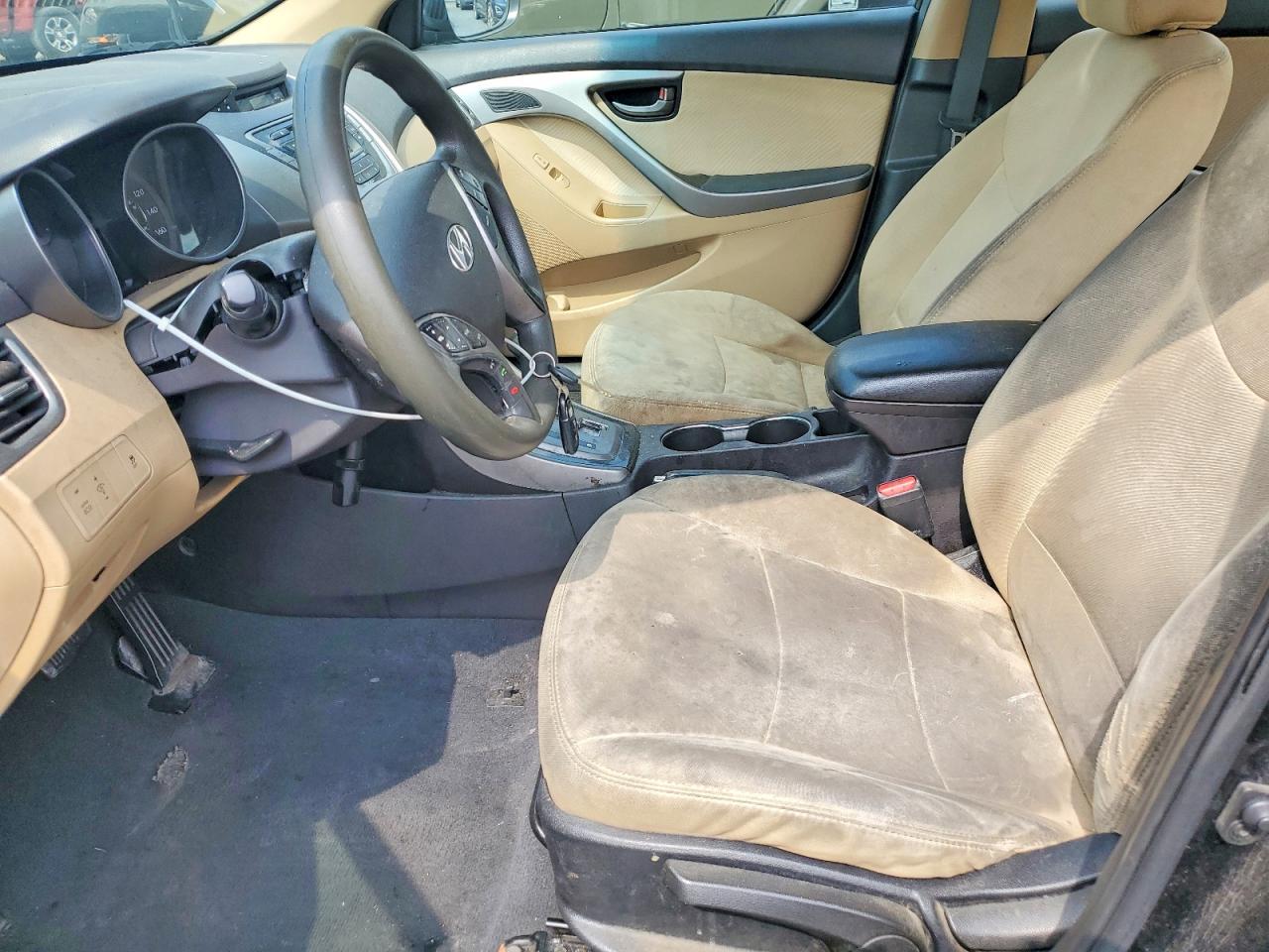 2013 Hyundai Elantra Gls Черный vin: 5NPDH4AE3DH167294
