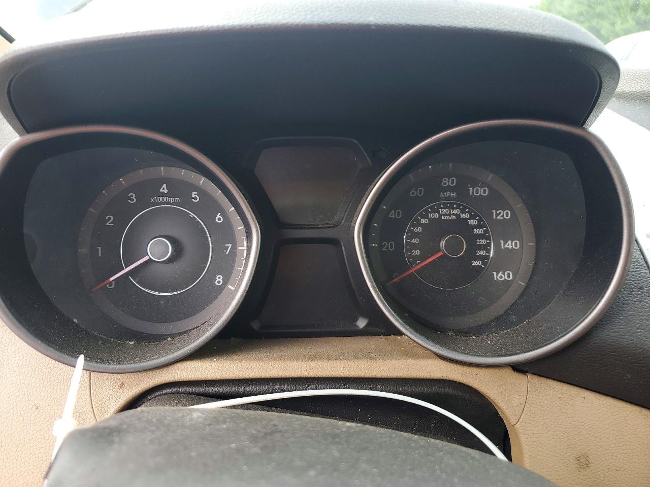 2013 Hyundai Elantra Gls Черный vin: 5NPDH4AE3DH167294
