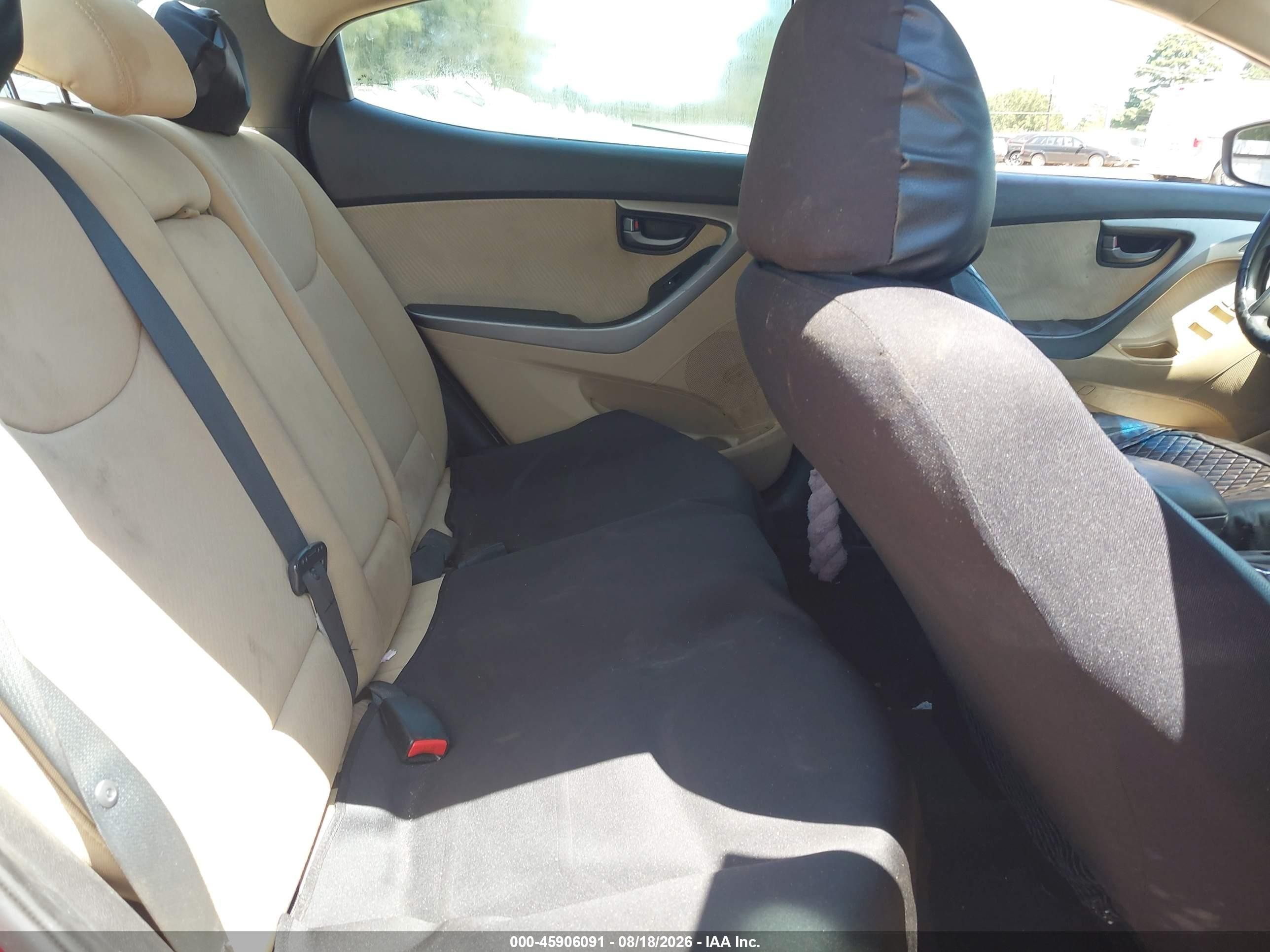 2013 Hyundai Elantra Gls Red vin: 5NPDH4AE3DH195208