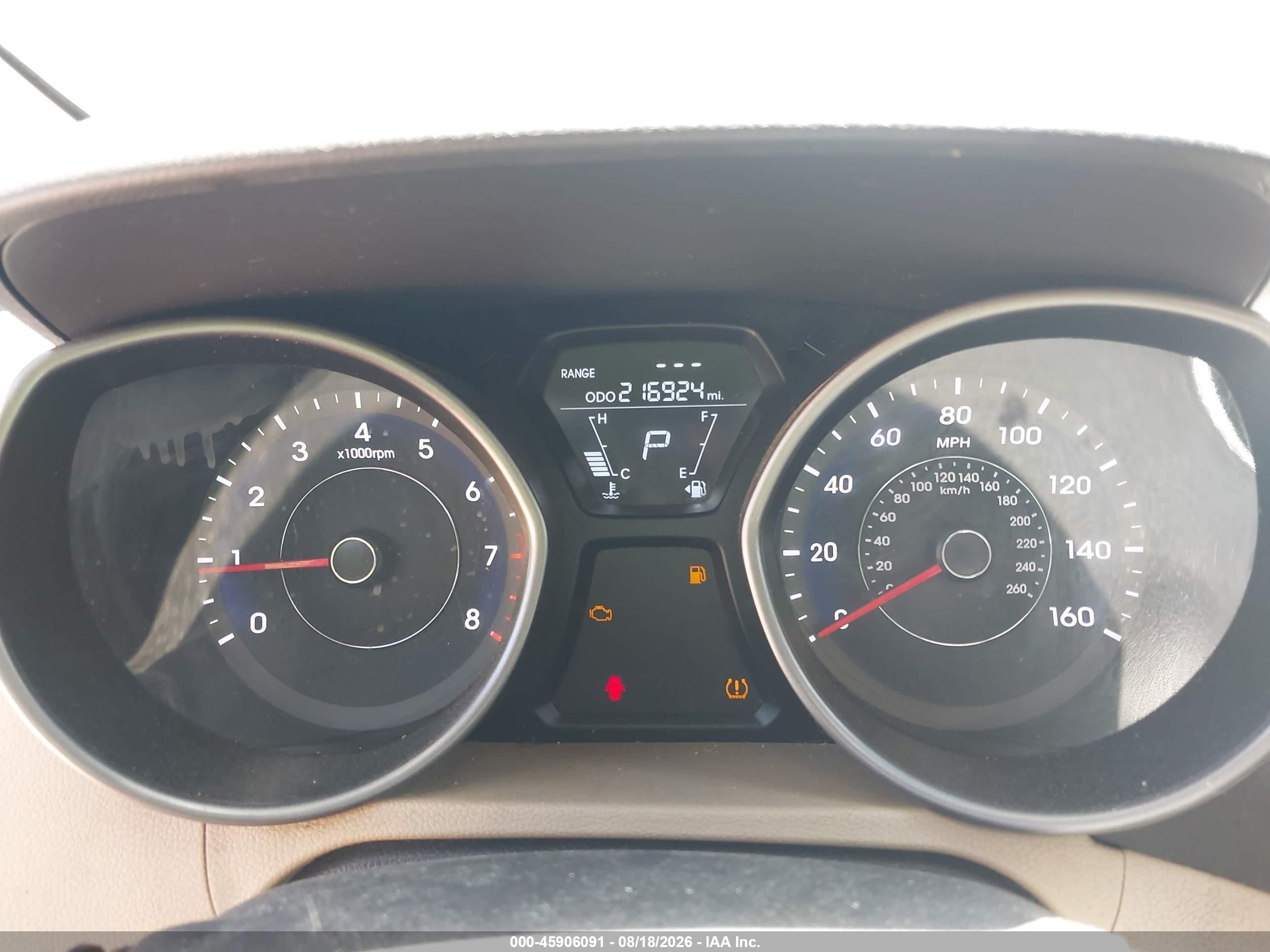 2013 Hyundai Elantra Gls Red vin: 5NPDH4AE3DH195208