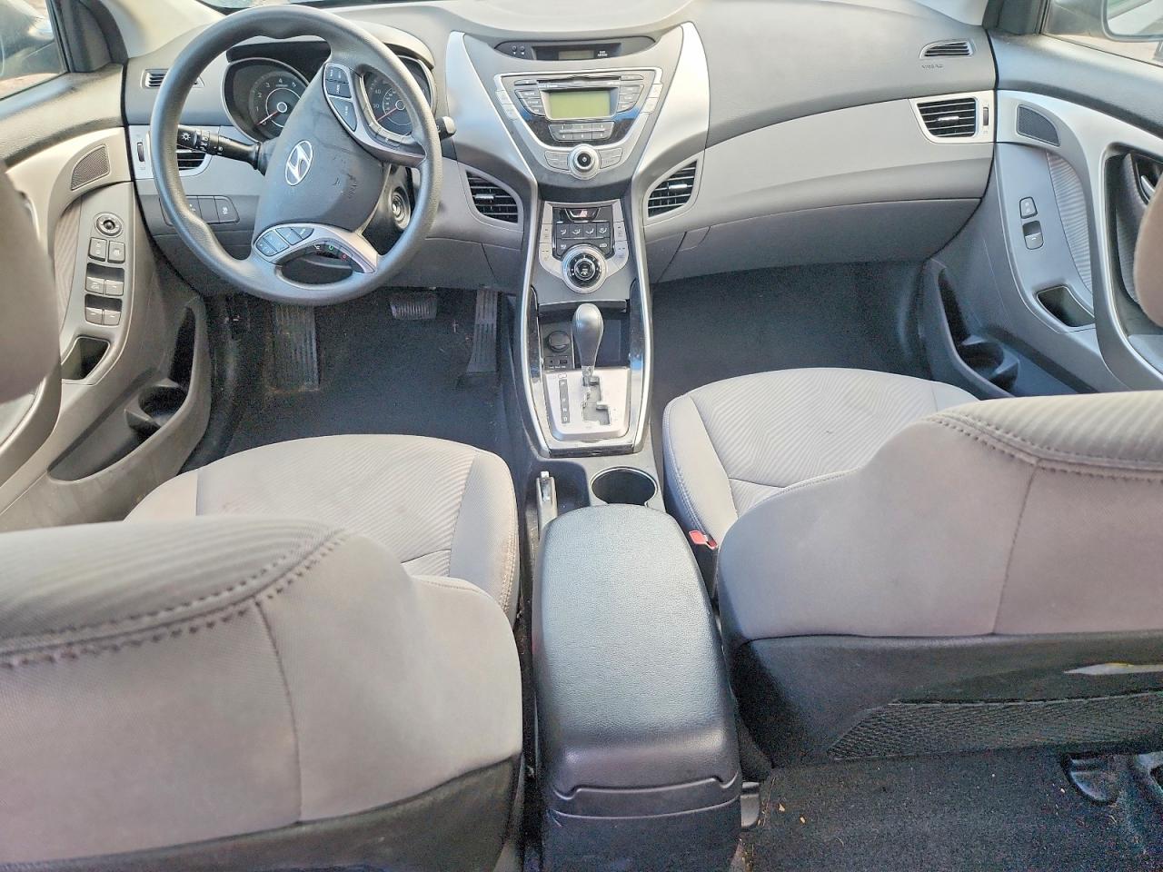 2013 Hyundai Elantra Gls Gray vin: 5NPDH4AE3DH205137