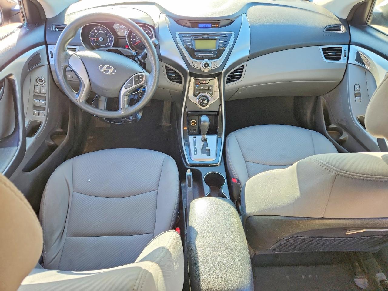 2013 Hyundai Elantra Gls Gray vin: 5NPDH4AE3DH206305
