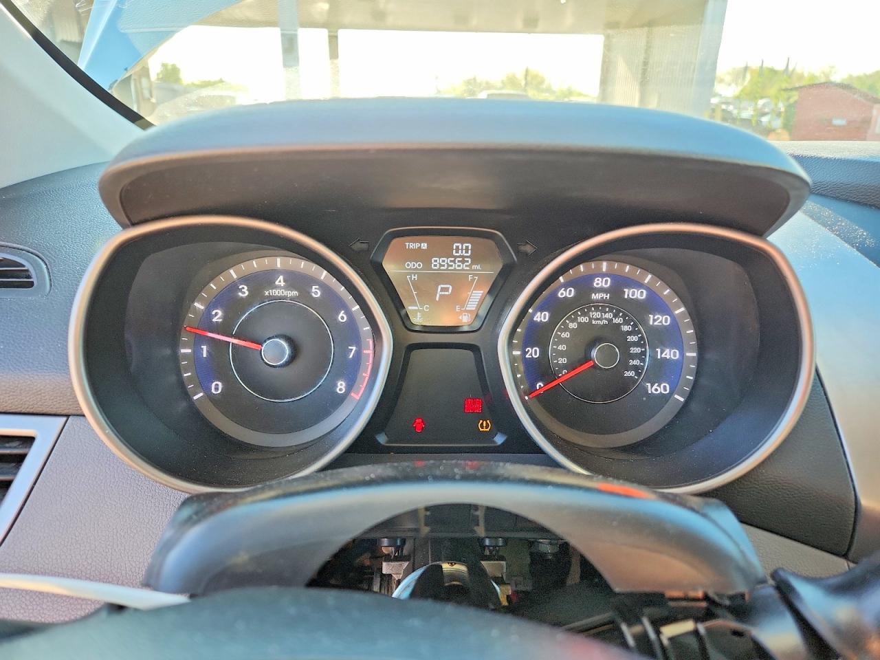 2013 Hyundai Elantra Gls Gray vin: 5NPDH4AE3DH206305
