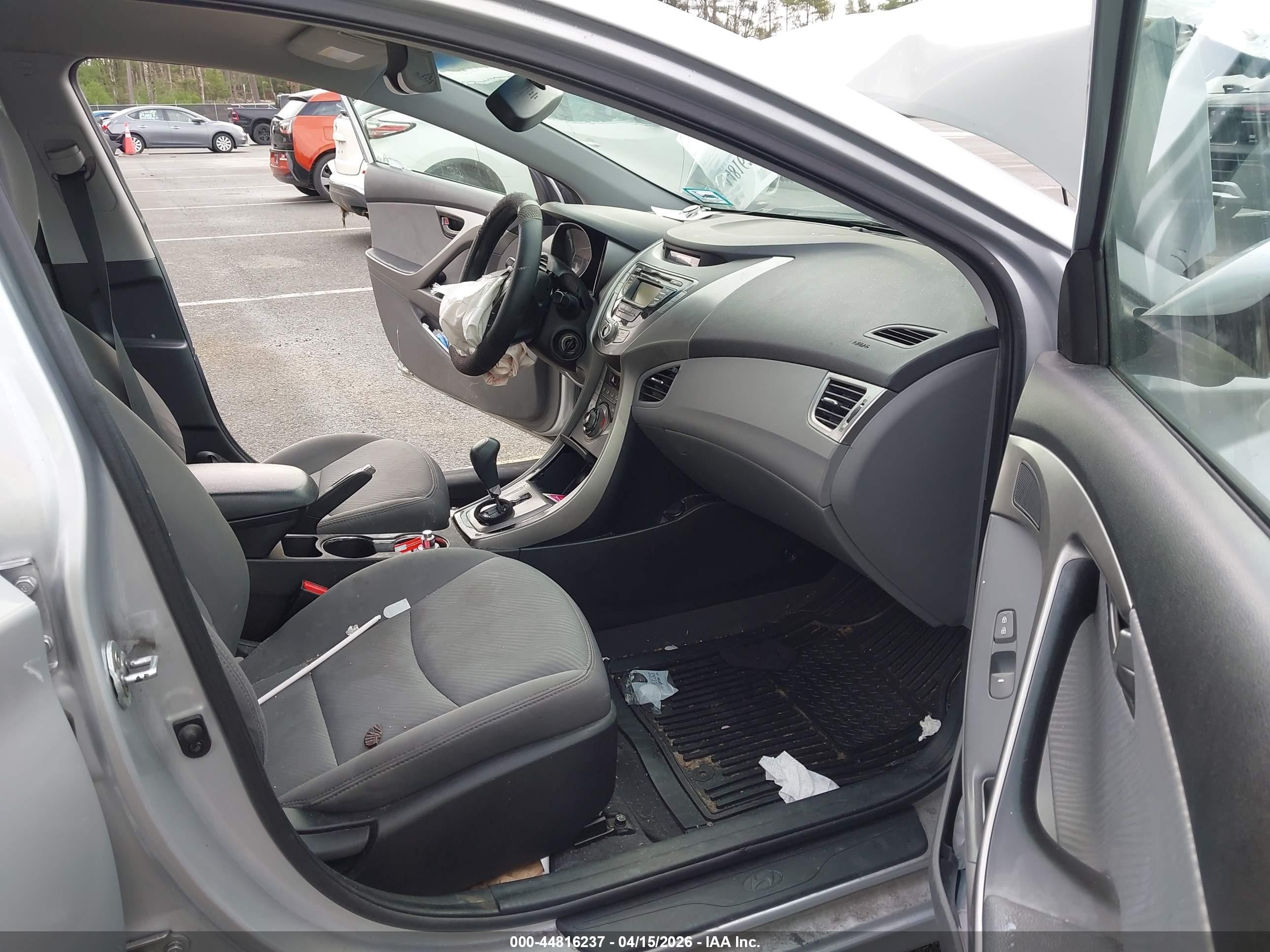 2013 Hyundai Elantra Gls/limited Silver vin: 5NPDH4AE3DH210256