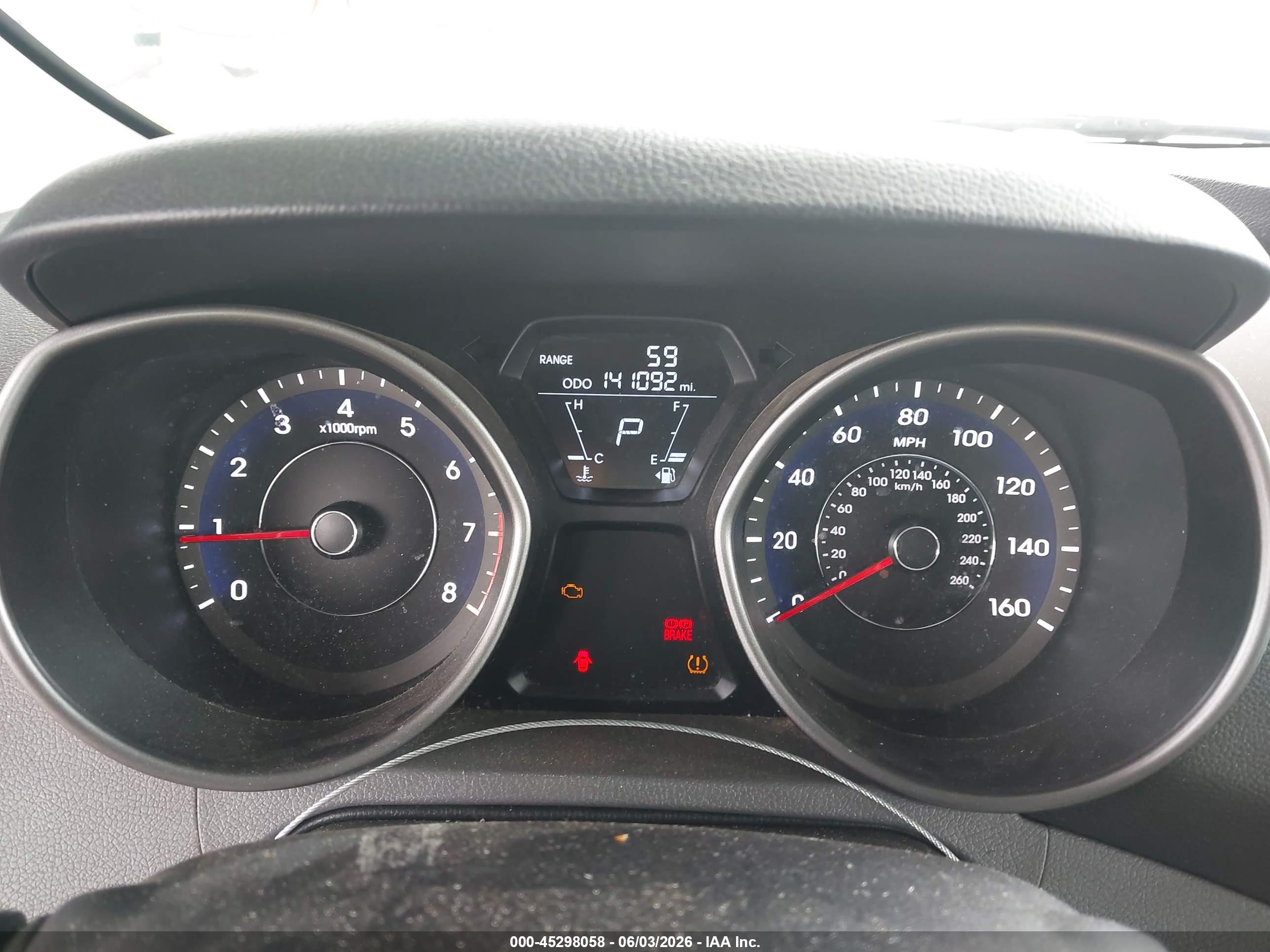 2013 Hyundai Elantra Gls Gray vin: 5NPDH4AE3DH221998