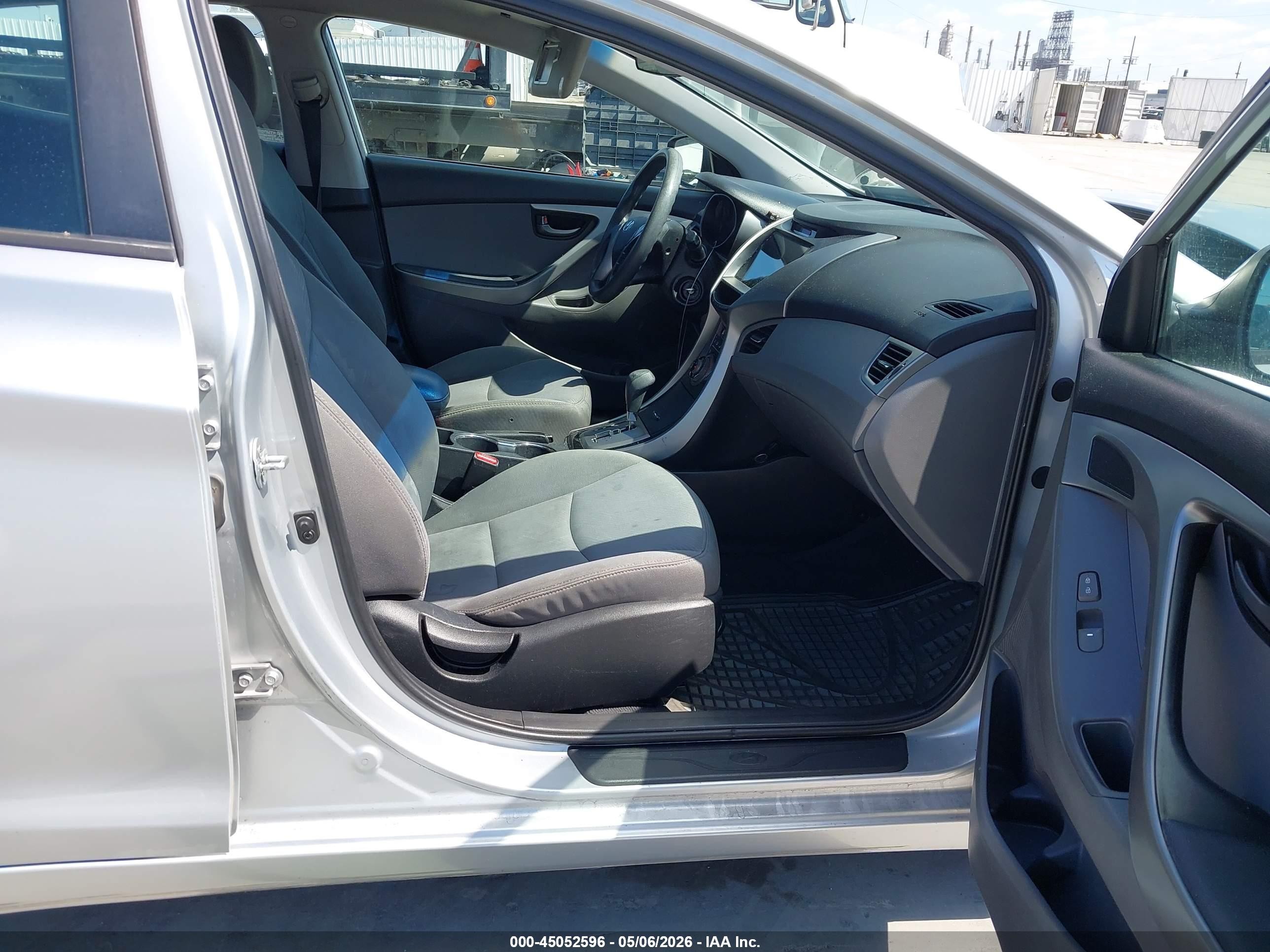 2013 Hyundai Elantra Gls Silver vin: 5NPDH4AE3DH225436