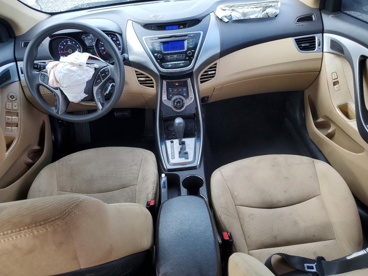 2013 Hyundai Elantra Gls Серый vin: 5NPDH4AE3DH230958