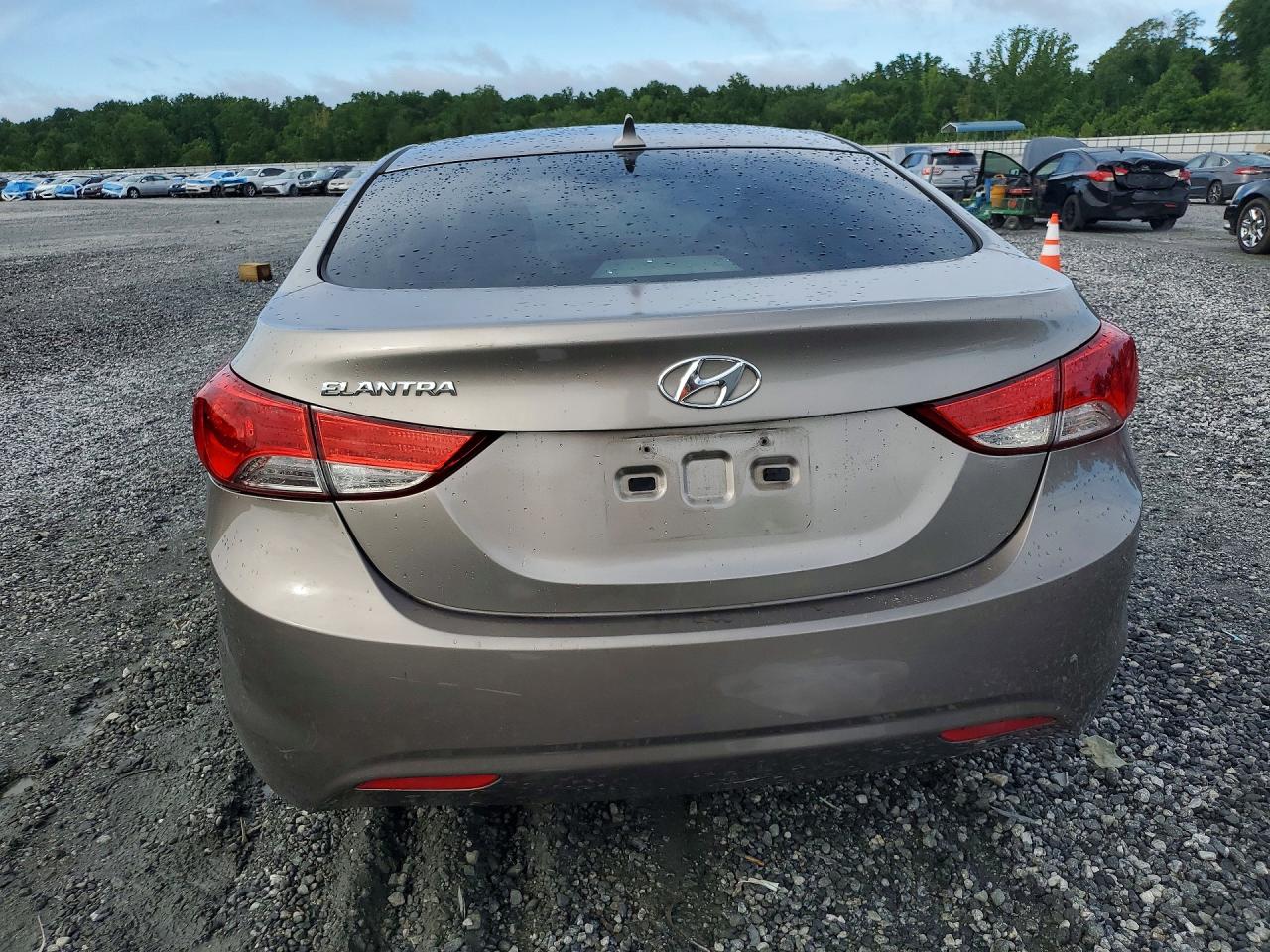2013 Hyundai Elantra Gls Серый vin: 5NPDH4AE3DH230958