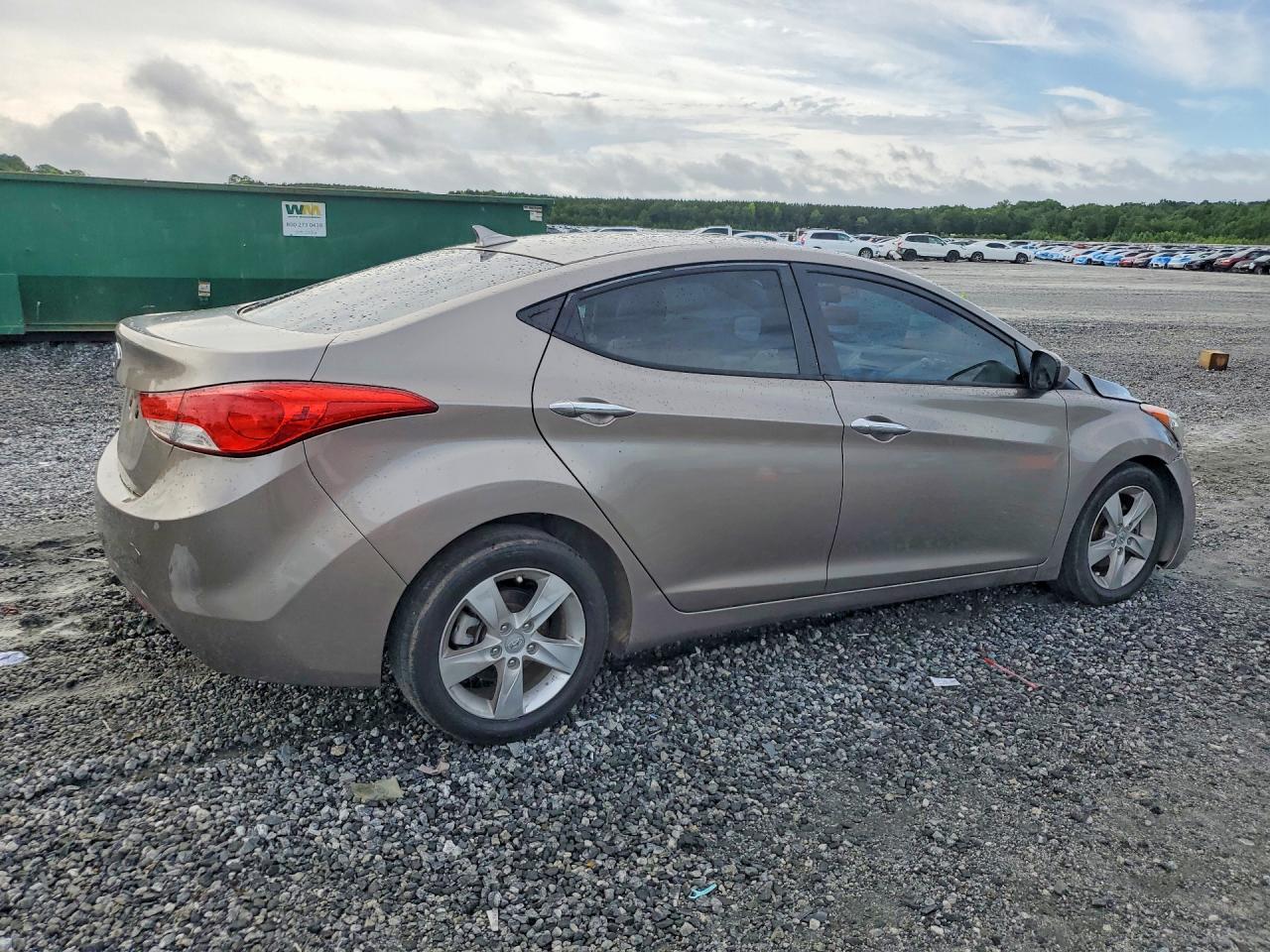 2013 Hyundai Elantra Gls Серый vin: 5NPDH4AE3DH230958