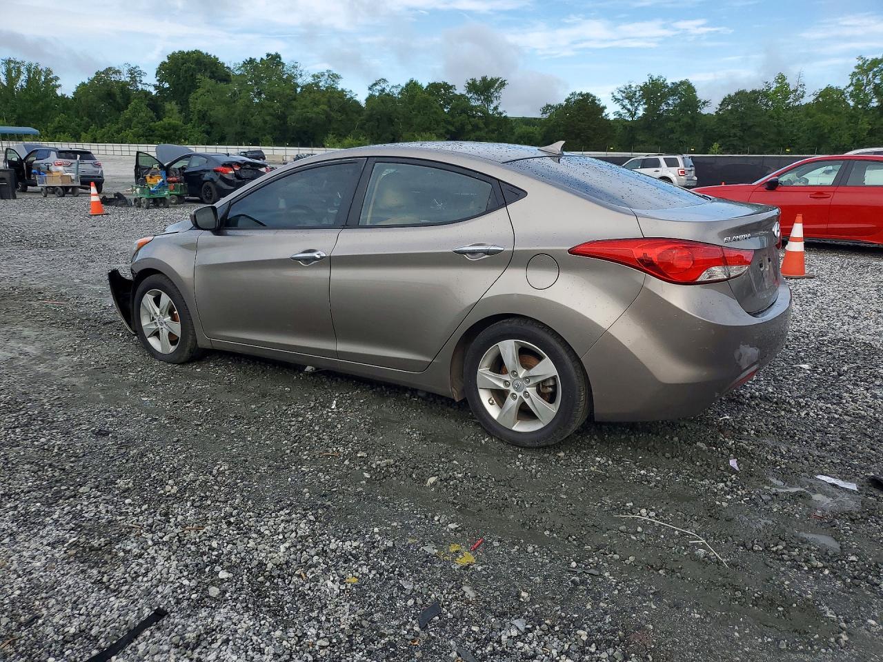 2013 Hyundai Elantra Gls Серый vin: 5NPDH4AE3DH230958