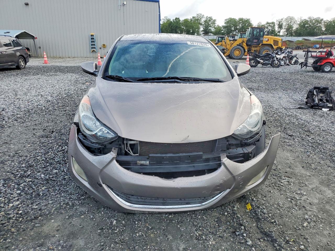 2013 Hyundai Elantra Gls Серый vin: 5NPDH4AE3DH230958