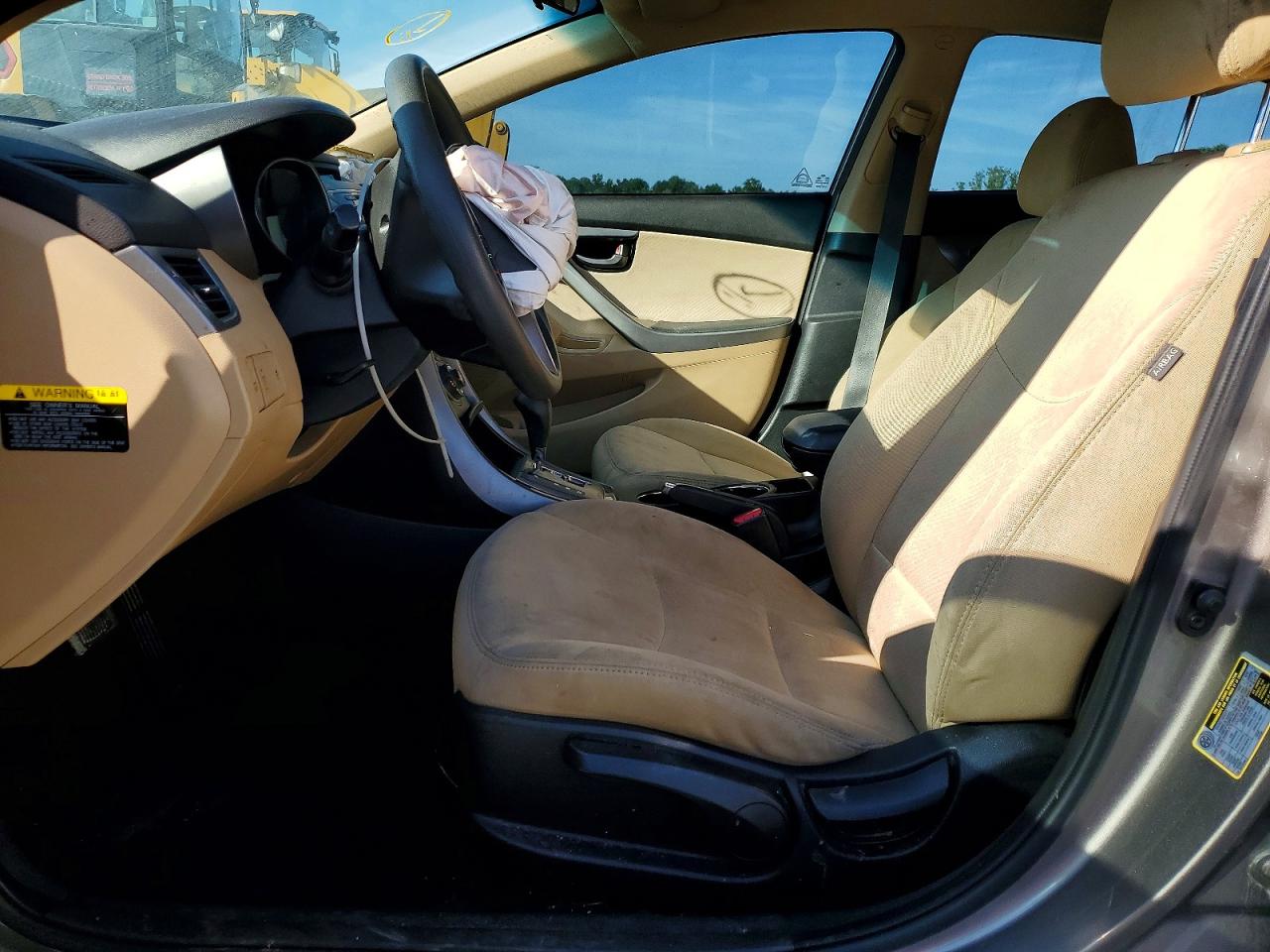 2013 Hyundai Elantra Gls Серый vin: 5NPDH4AE3DH230958