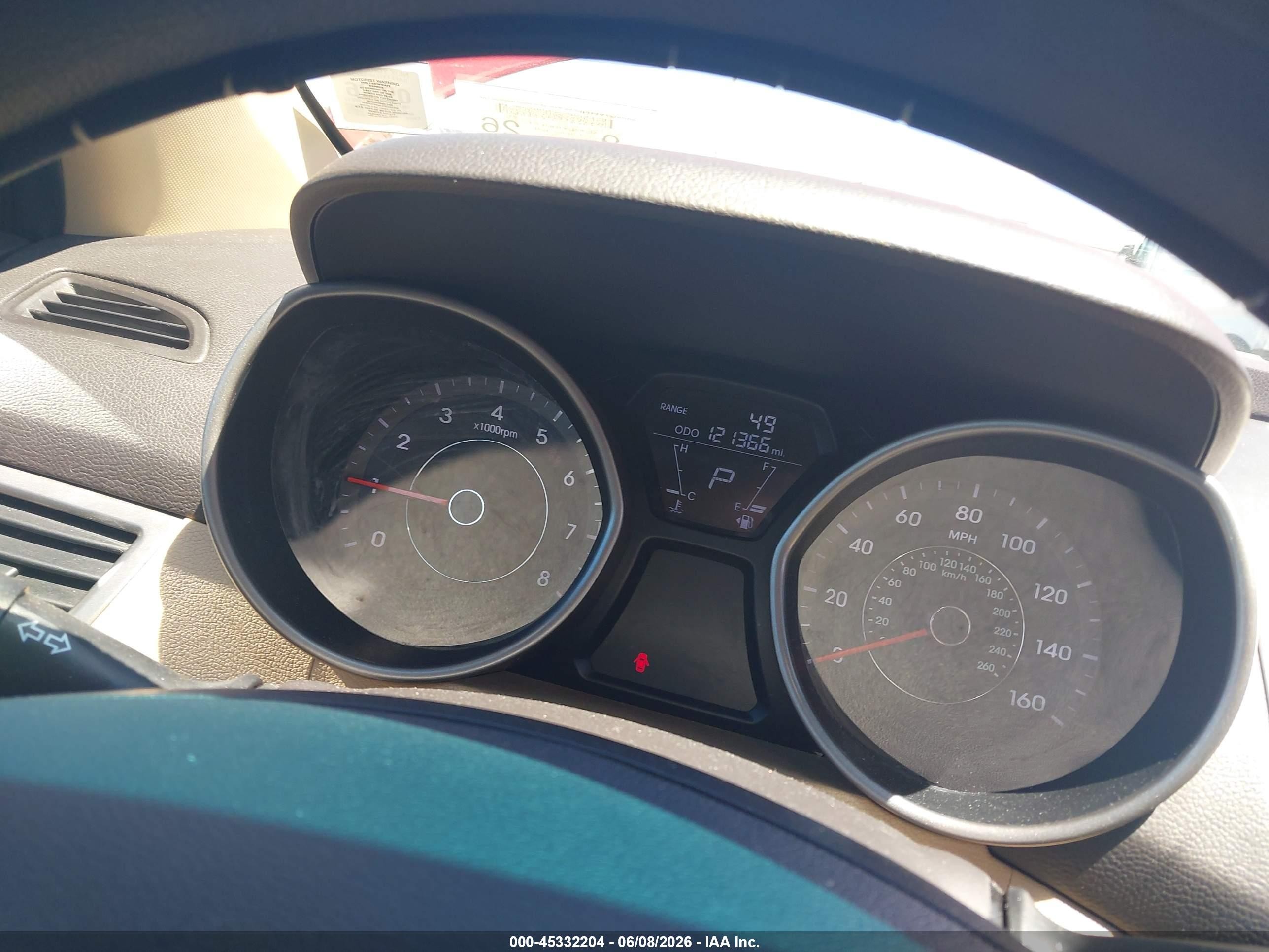 2013 Hyundai Elantra Gls Red vin: 5NPDH4AE3DH240213