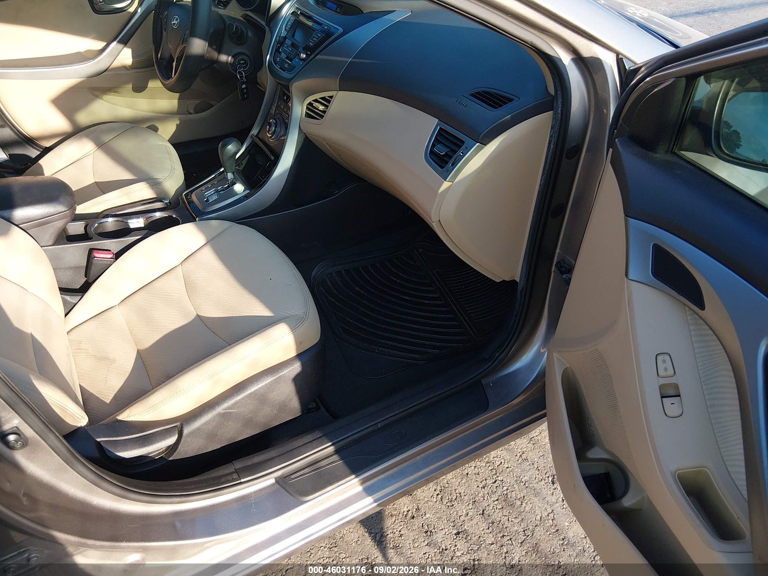 2013 Hyundai Elantra Gls Коричневый vin: 5NPDH4AE3DH243385