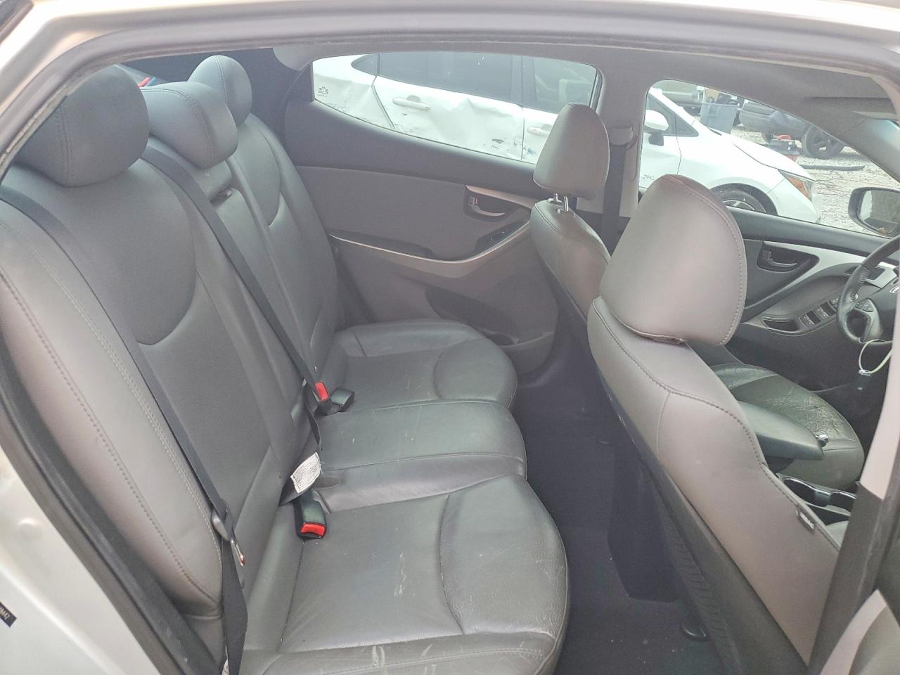 2013 Hyundai Elantra Limited Silver vin: 5NPDH4AE3DH248442